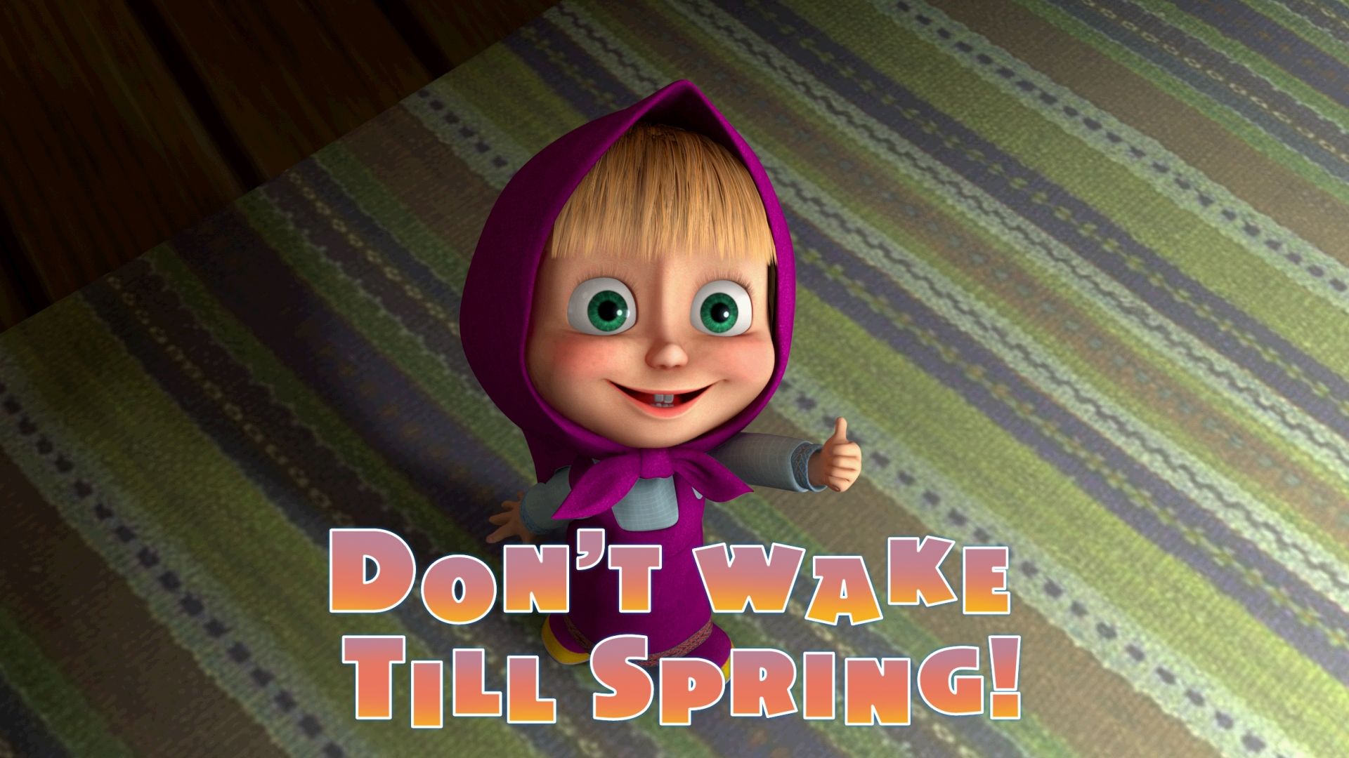 Masha and the Bear background
