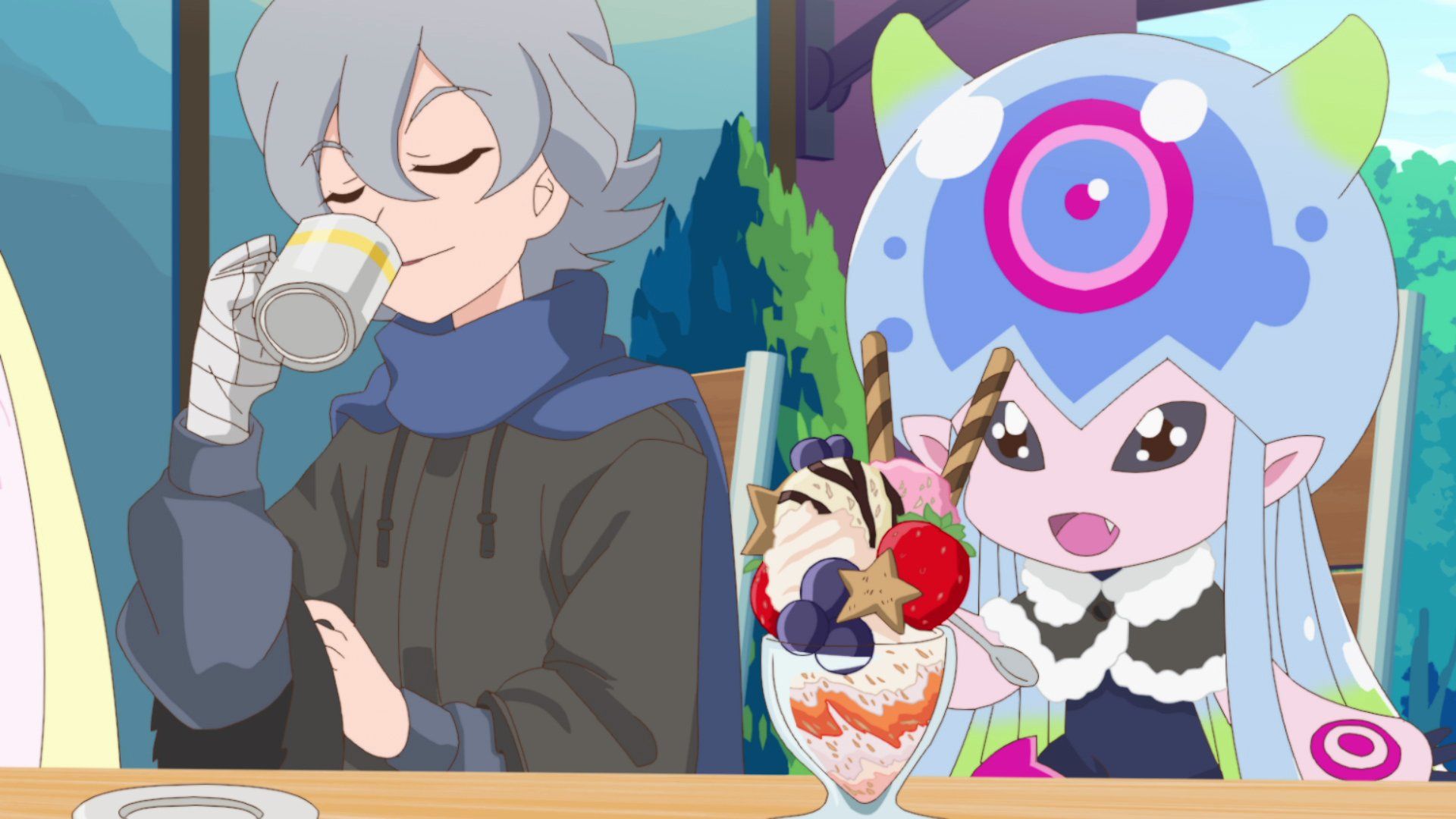 Digimon Ghost Game background