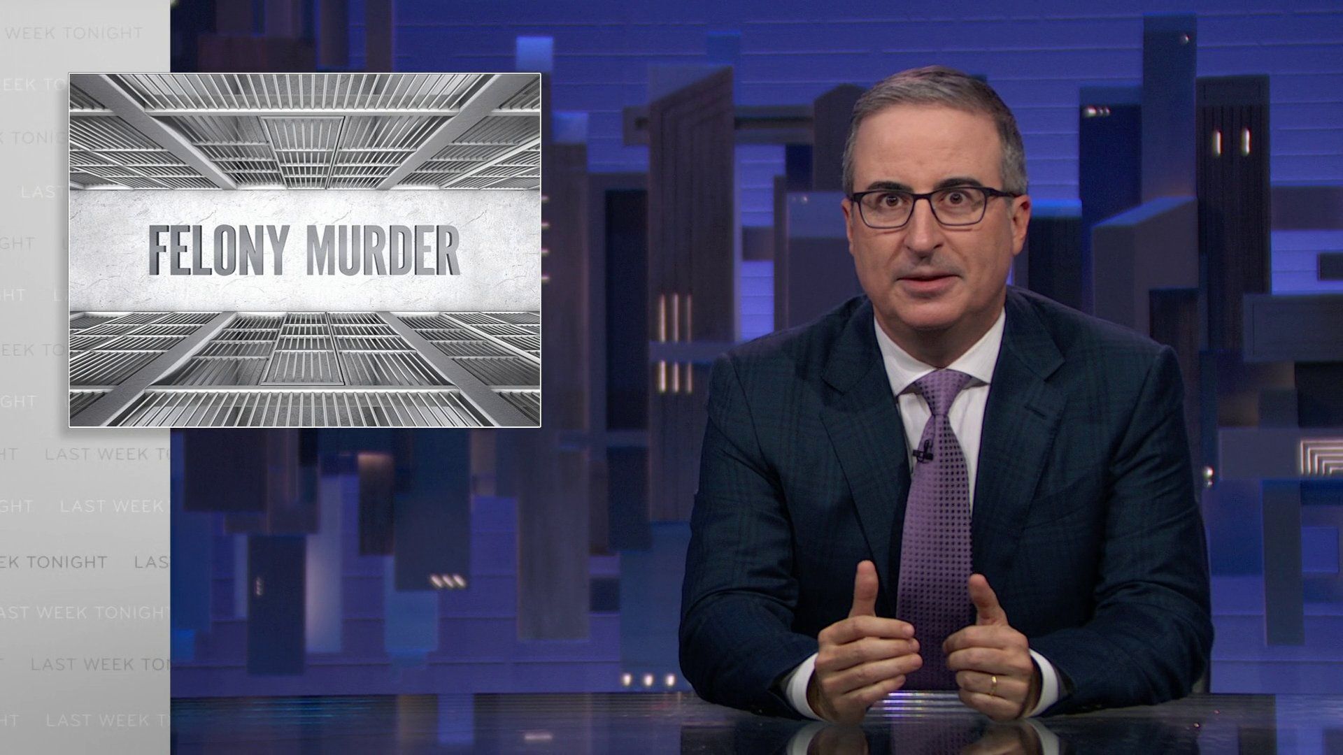 Last Week Tonight with John Oliver background