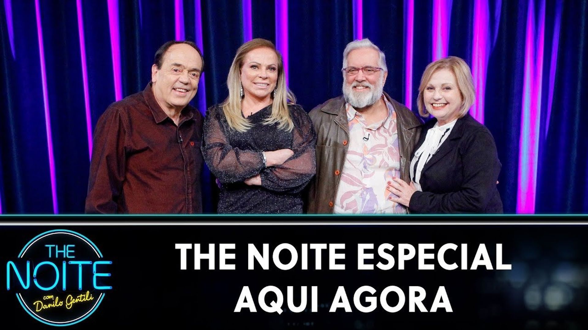 The Noite com Danilo Gentili background