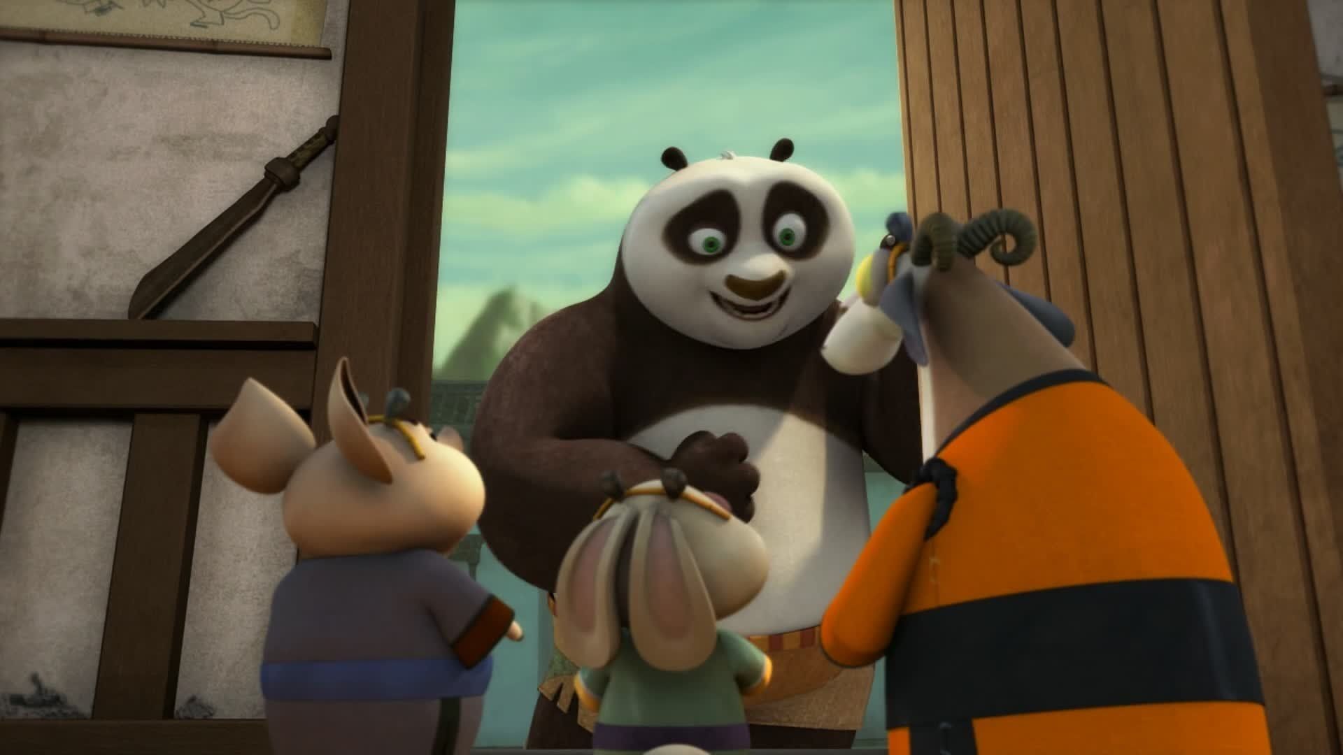 Kung Fu Panda: Legends of Awesomeness background