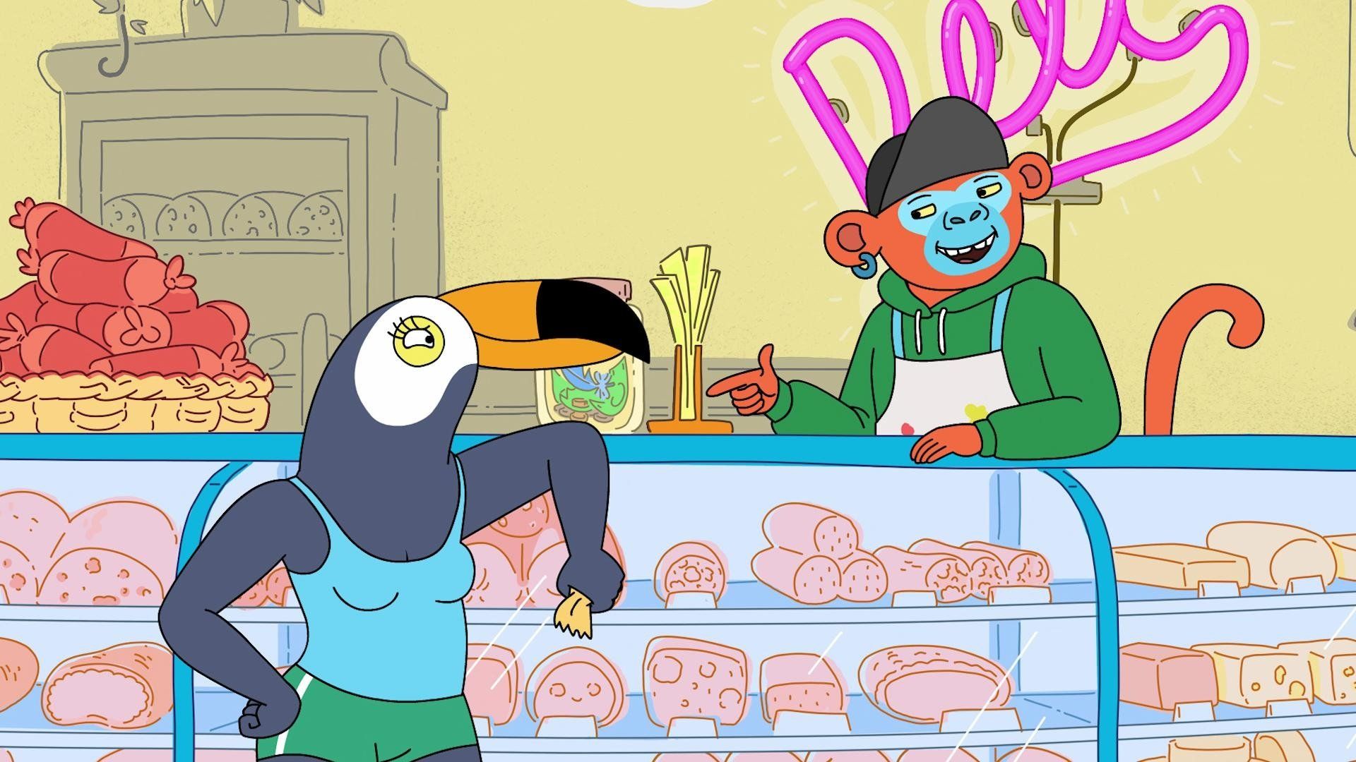 Tuca & Bertie background