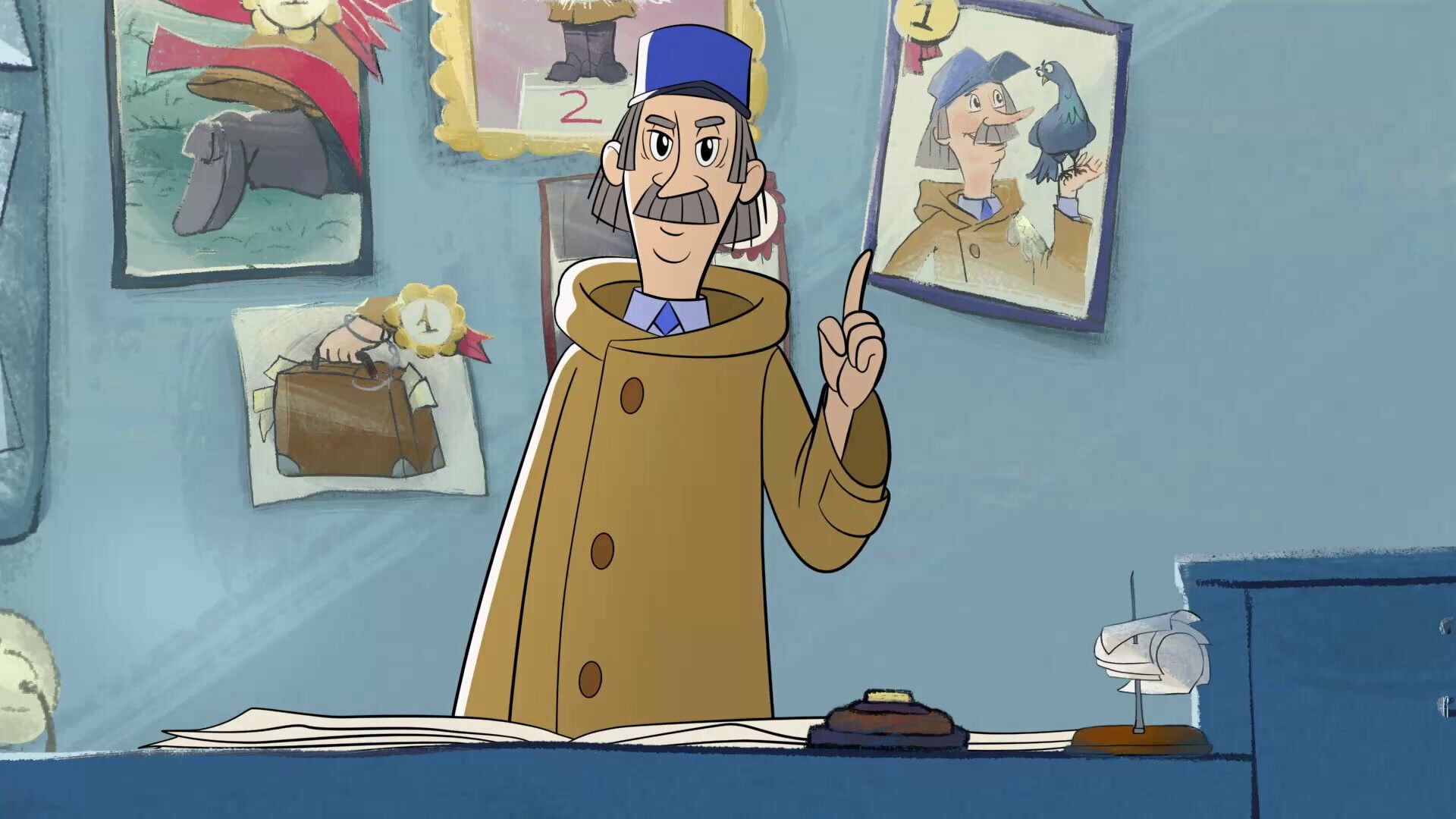 Mr. Theo, Cat & Dog background