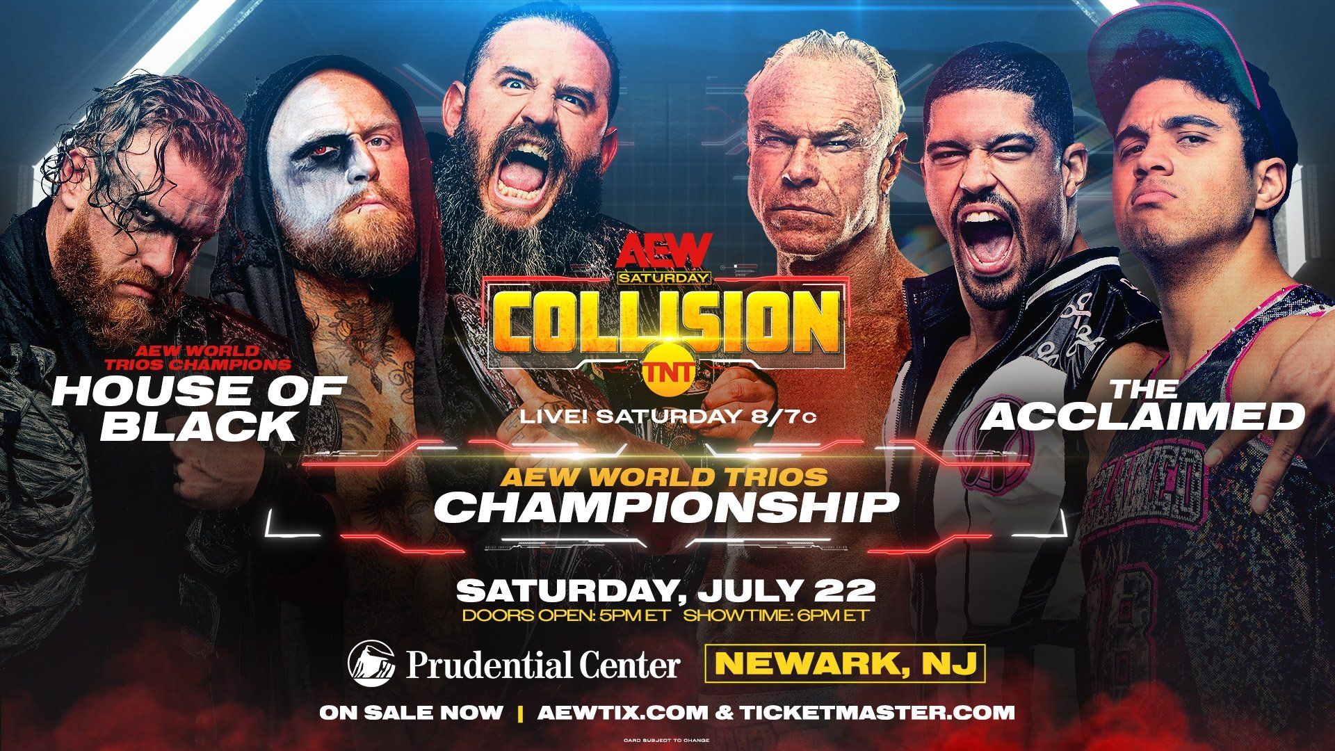 AEW Collision background