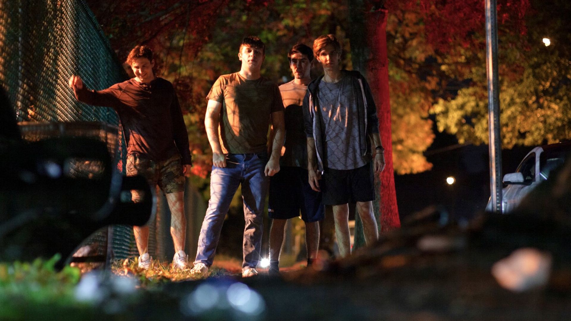 Murder Under the Friday Night Lights background