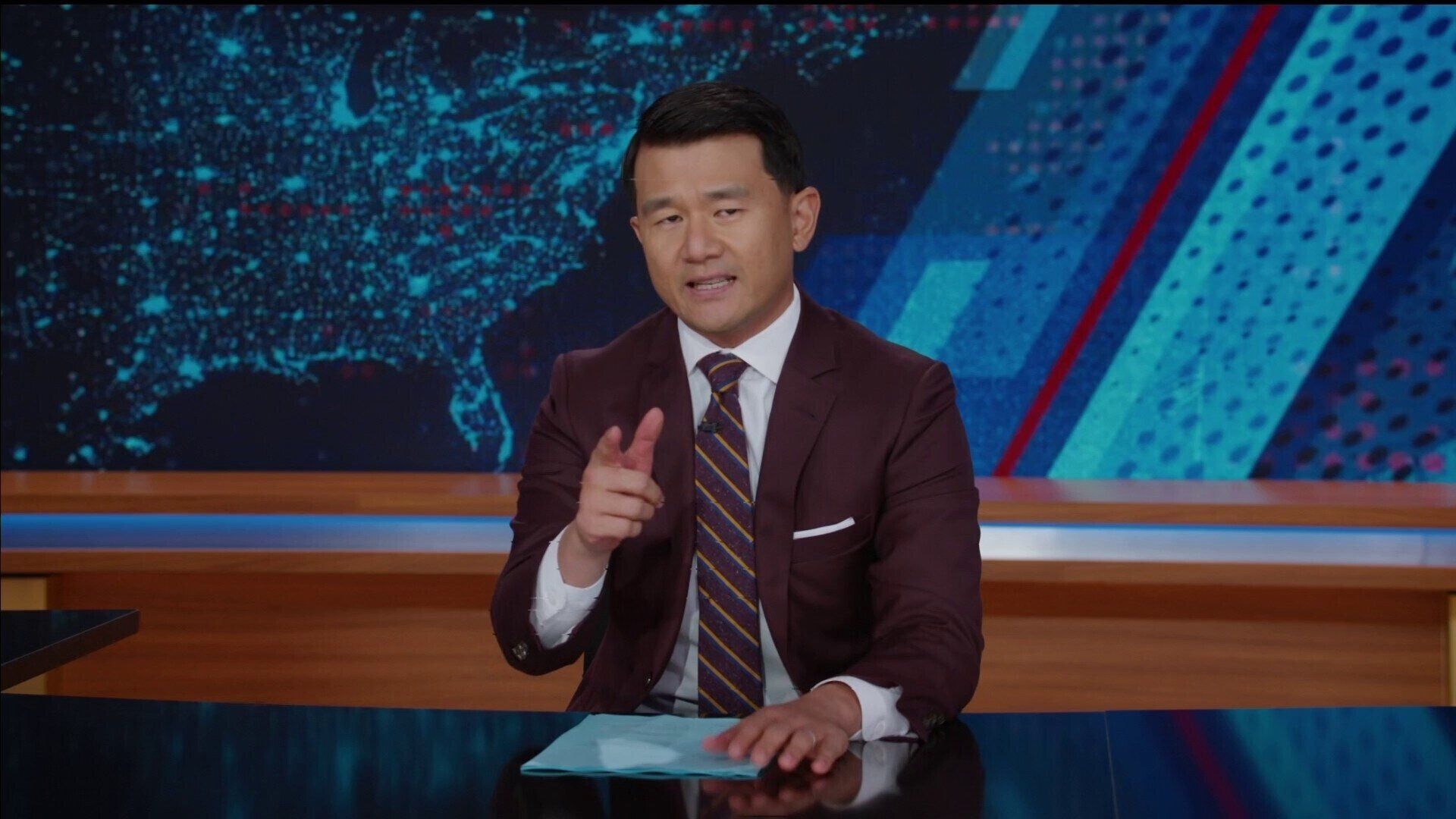 The Daily Show background