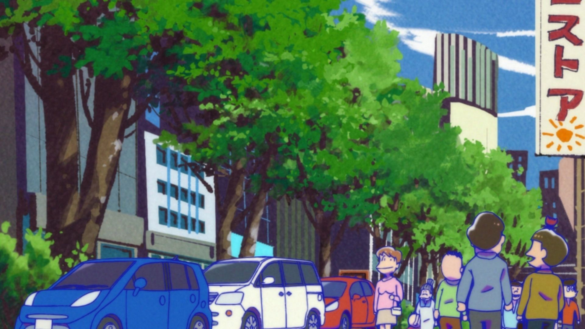 Osomatsu-san background