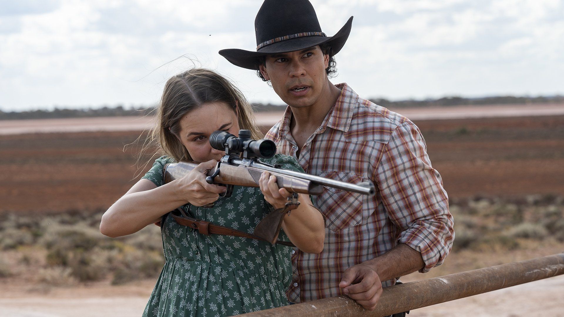Mystery Road: Origin background