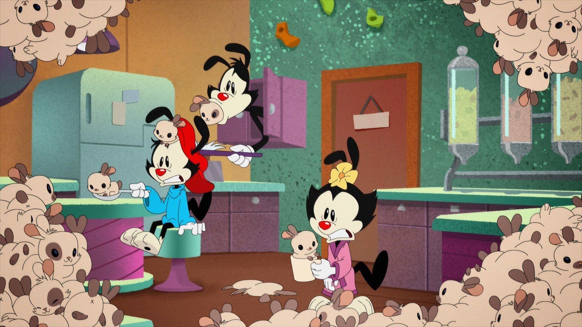 Animaniacs background