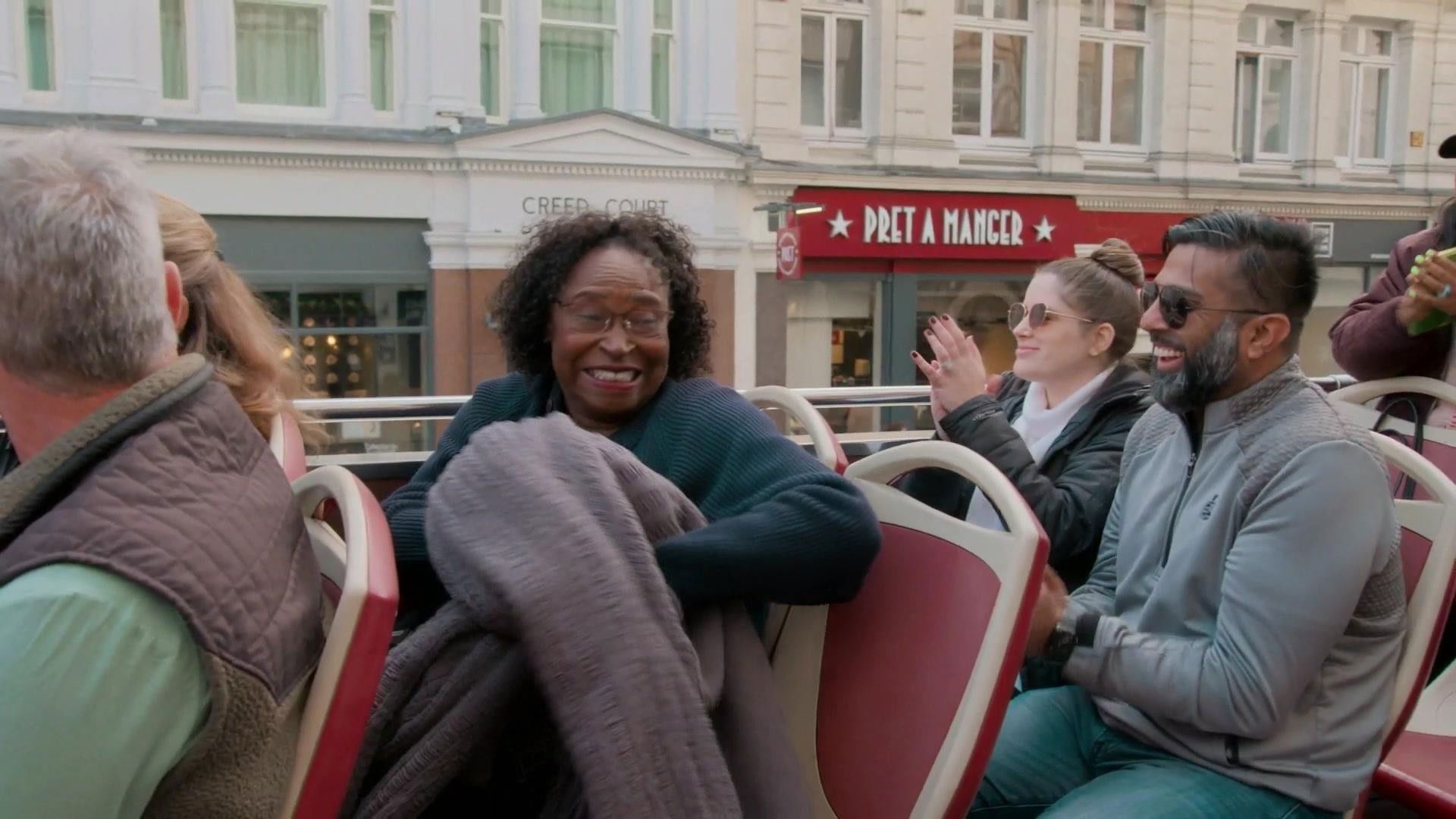 Trippin' with Anthony Anderson and Mama Doris background