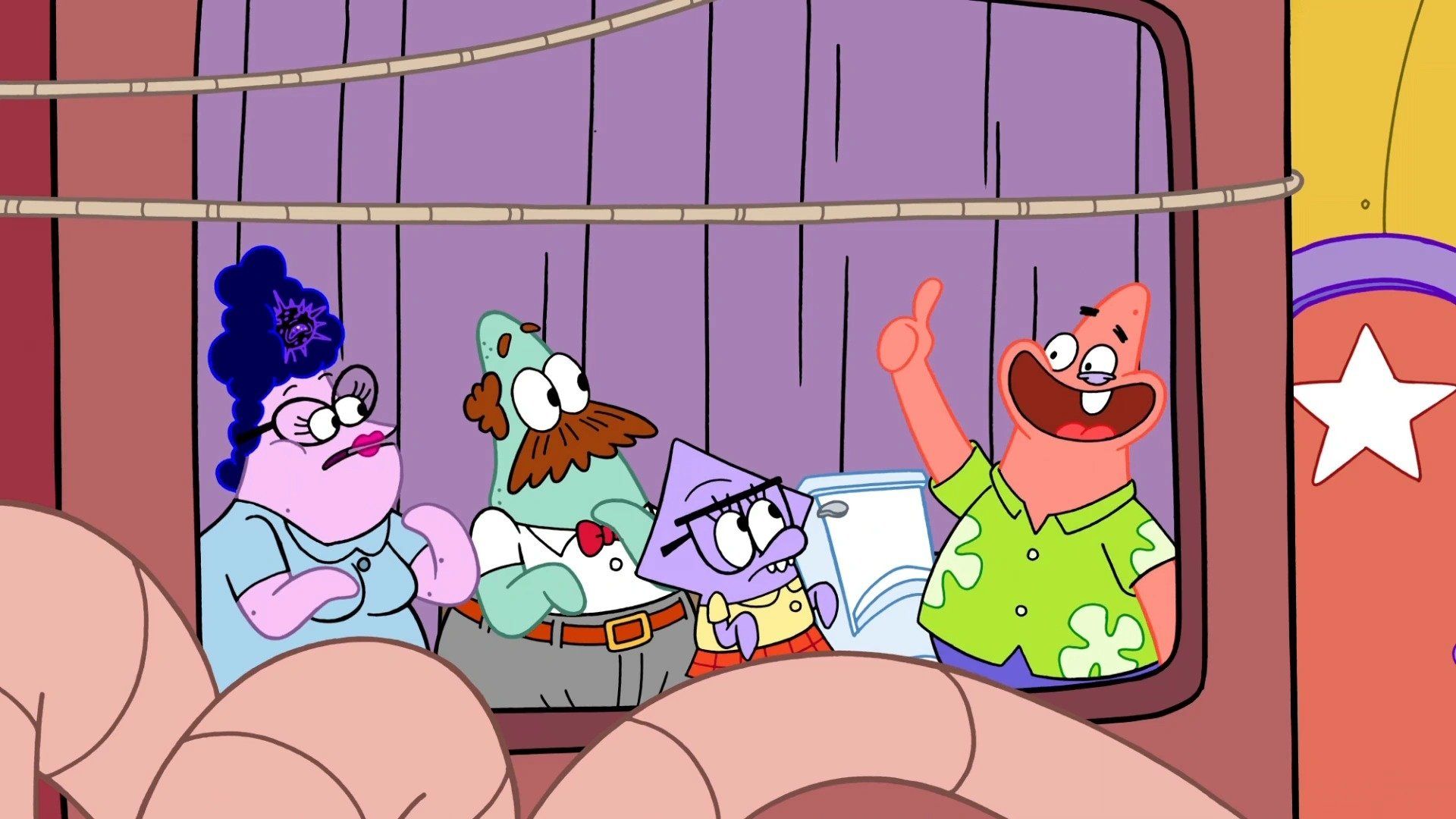 The Patrick Star Show background