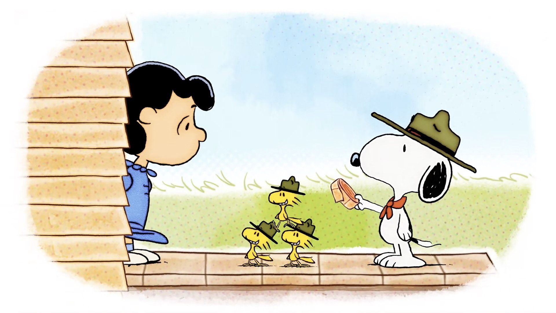 Peanuts background