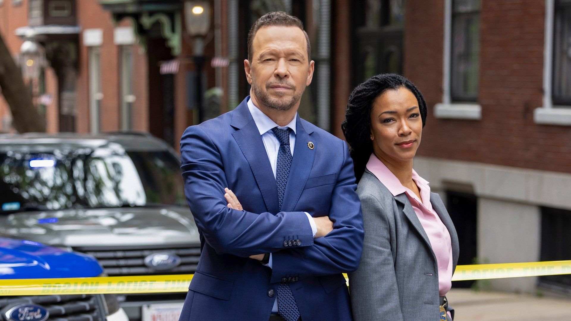 Boston Blue background