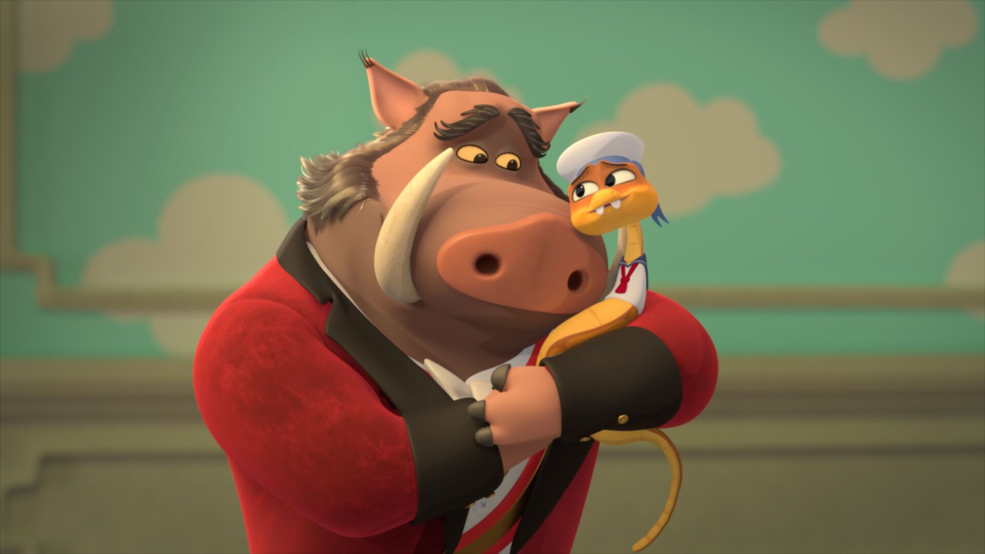 The Bad Guys: Breaking In background