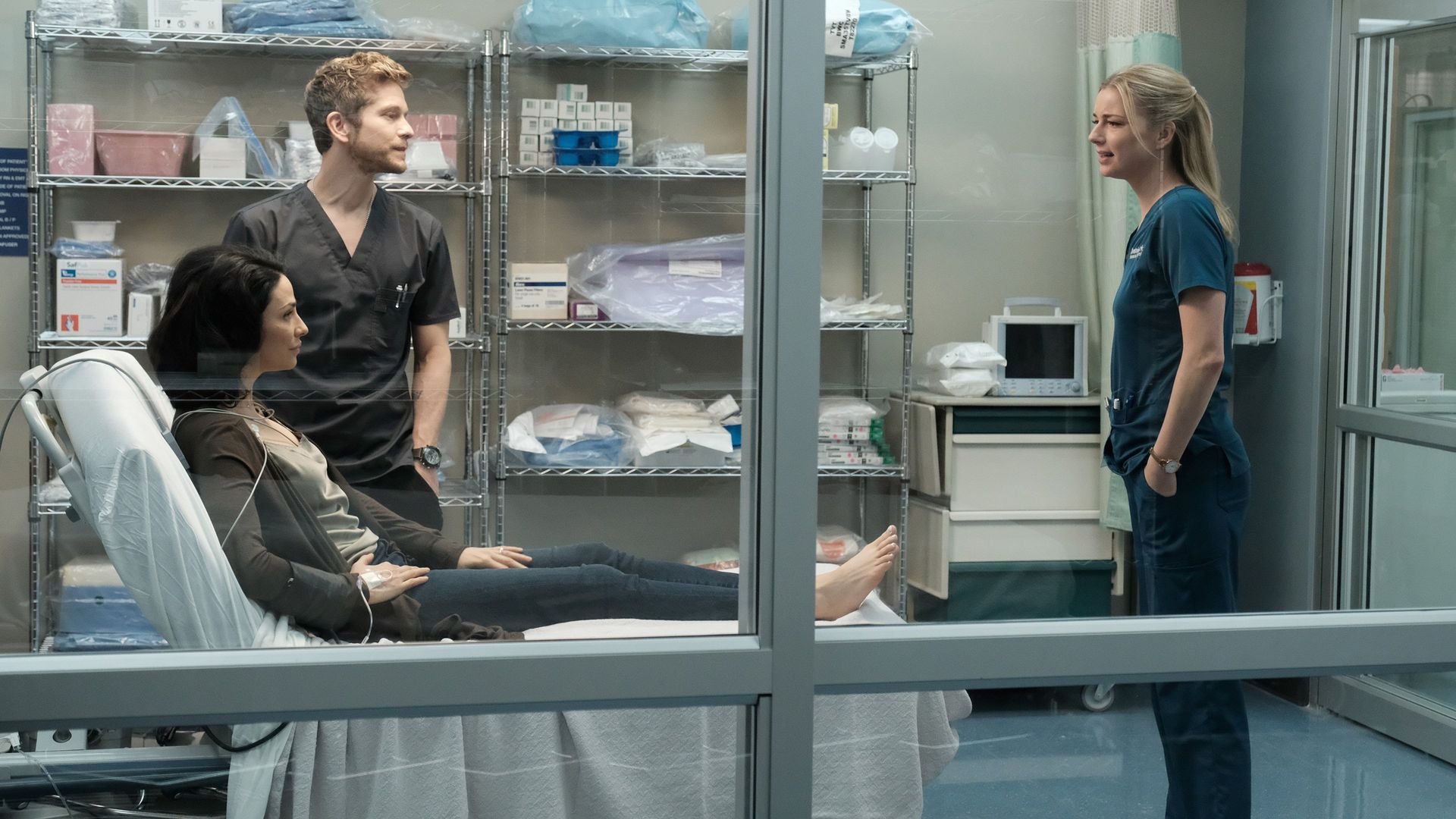 The Resident background