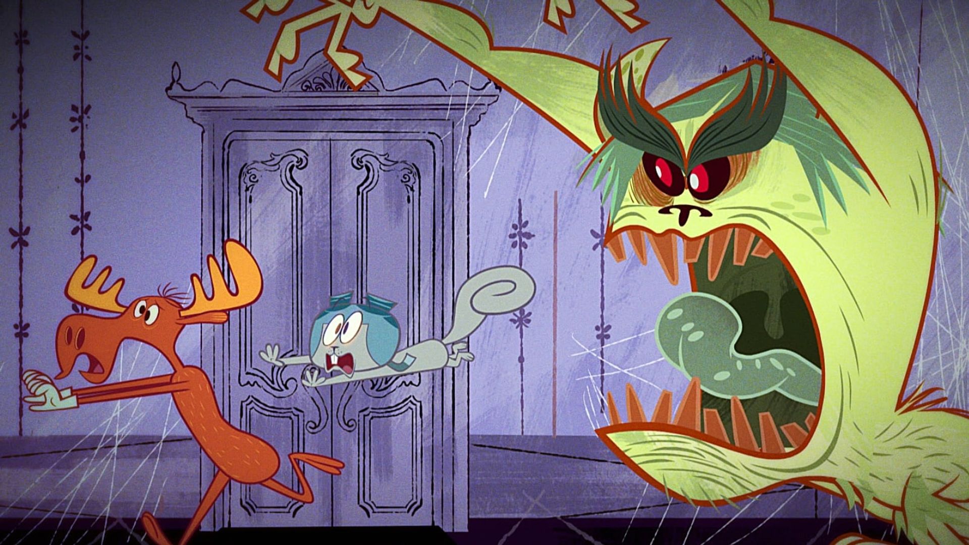 The Adventures of Rocky and Bullwinkle background