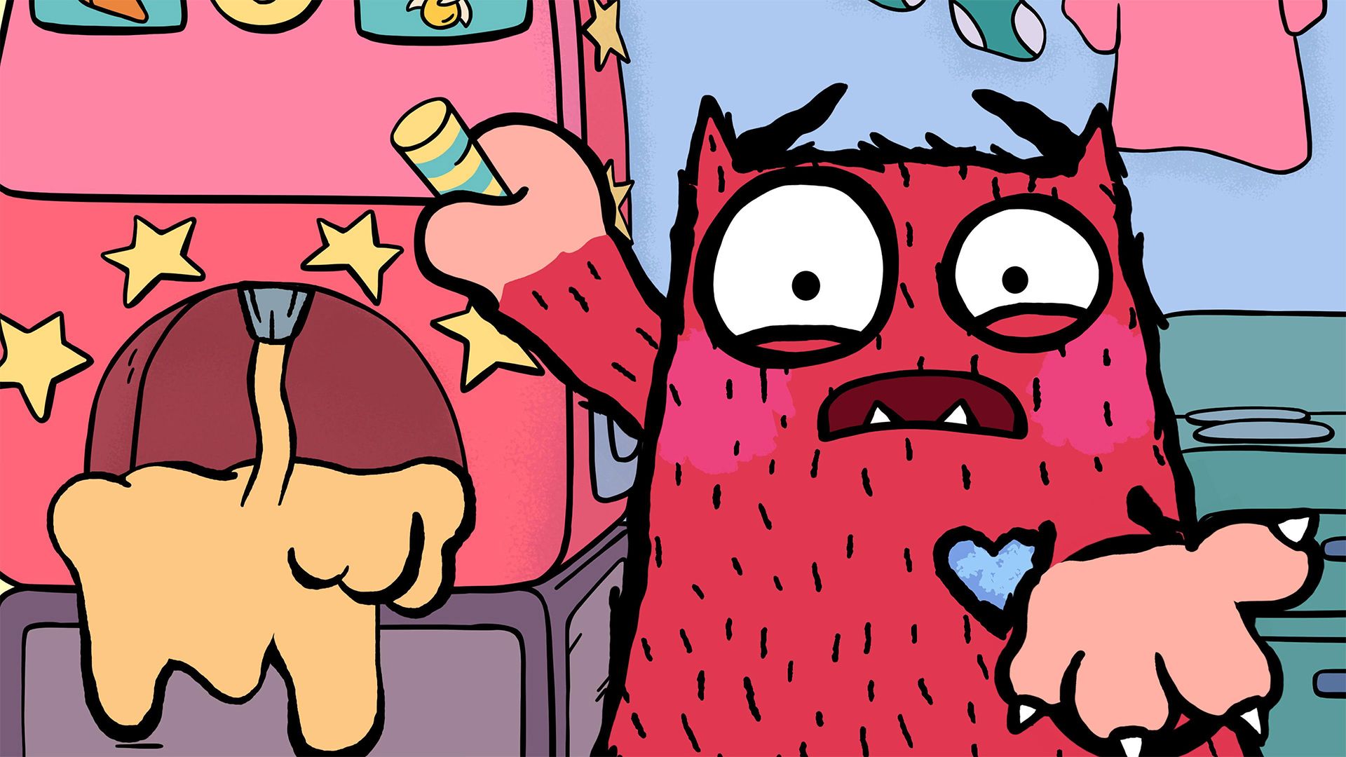 Love Monster background