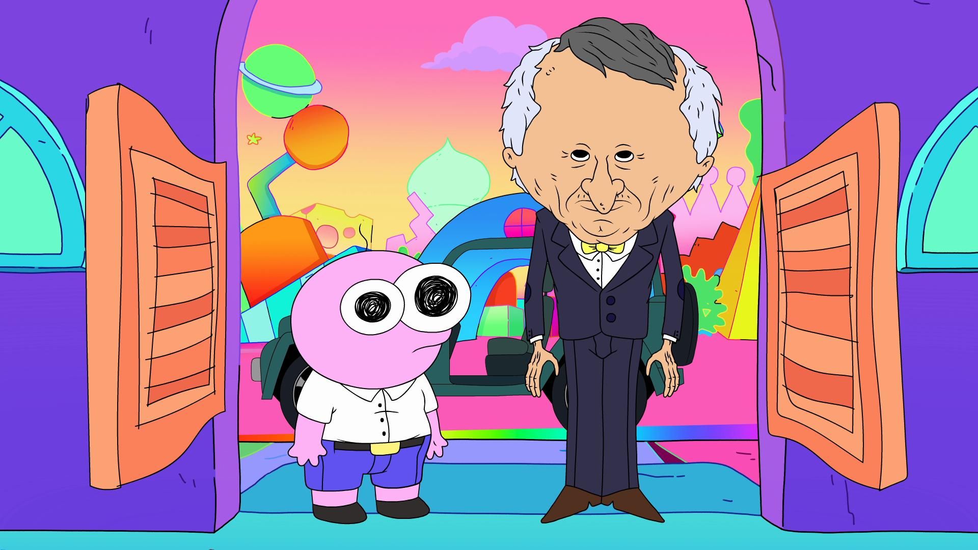 Smiling Friends background