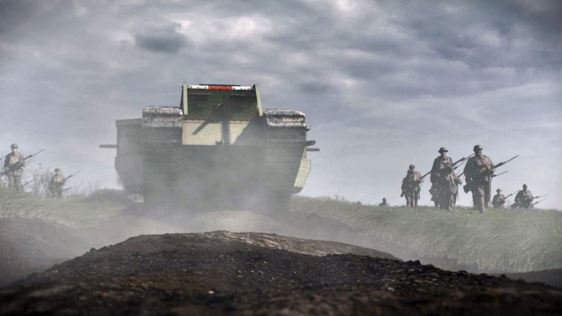 100 Days to Victory background