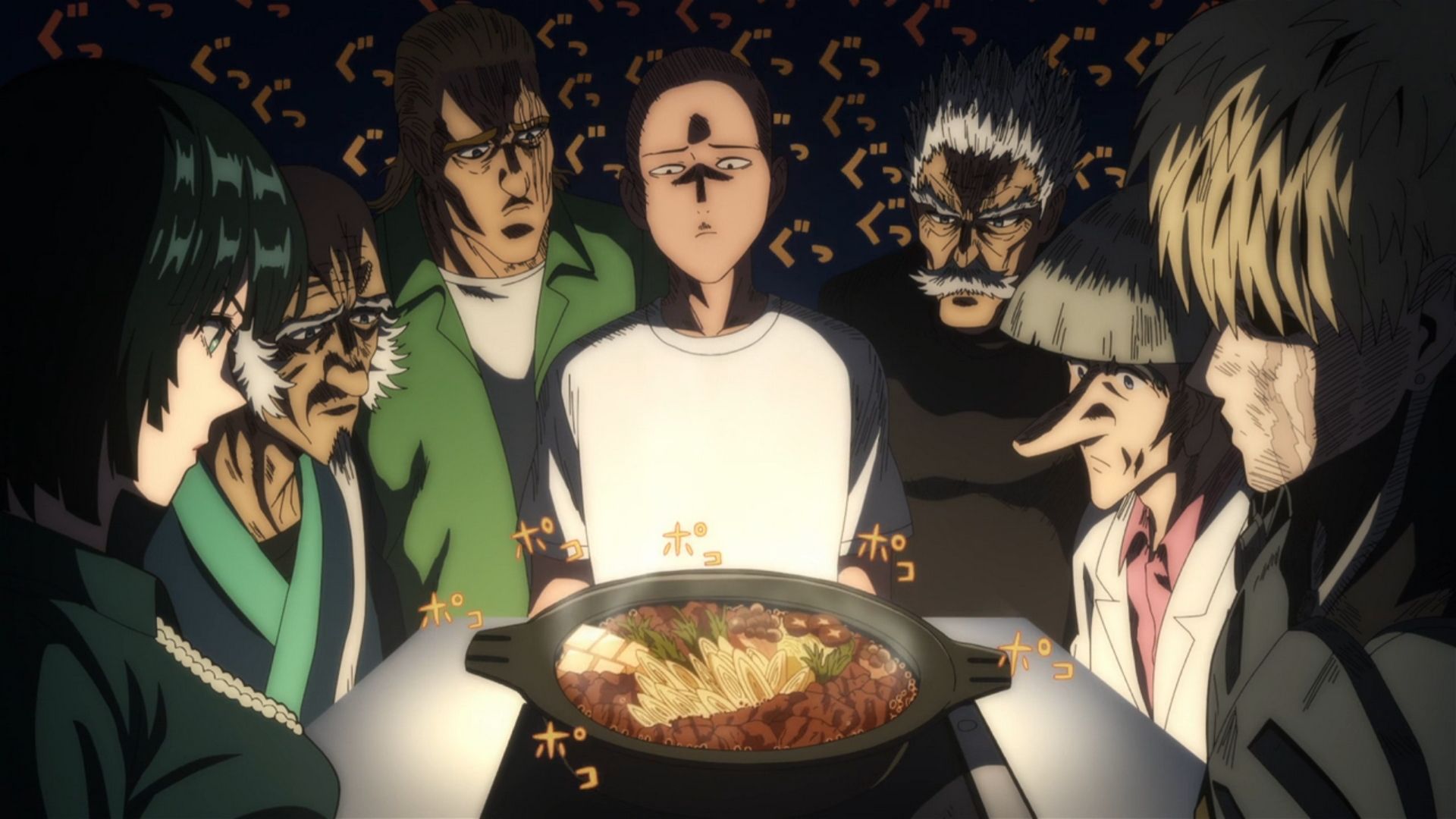 One Punch Man background