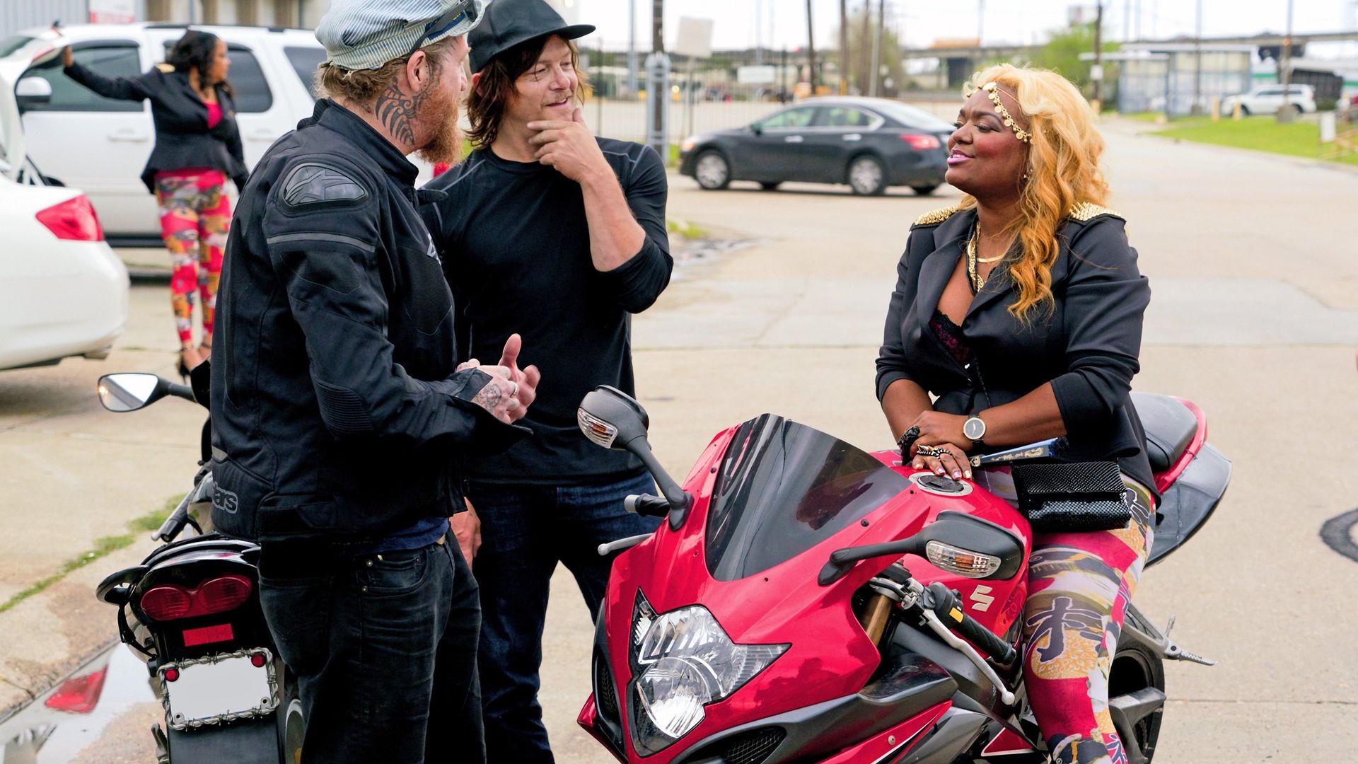 Ride with Norman Reedus background