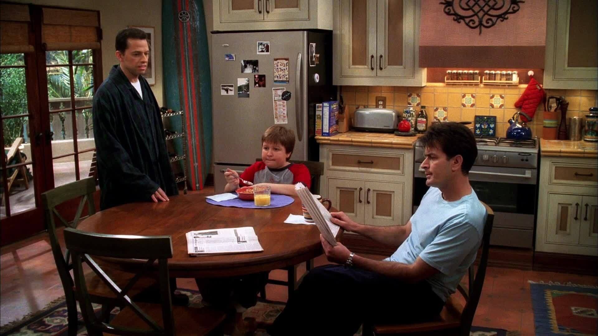 Two and a Half Men background