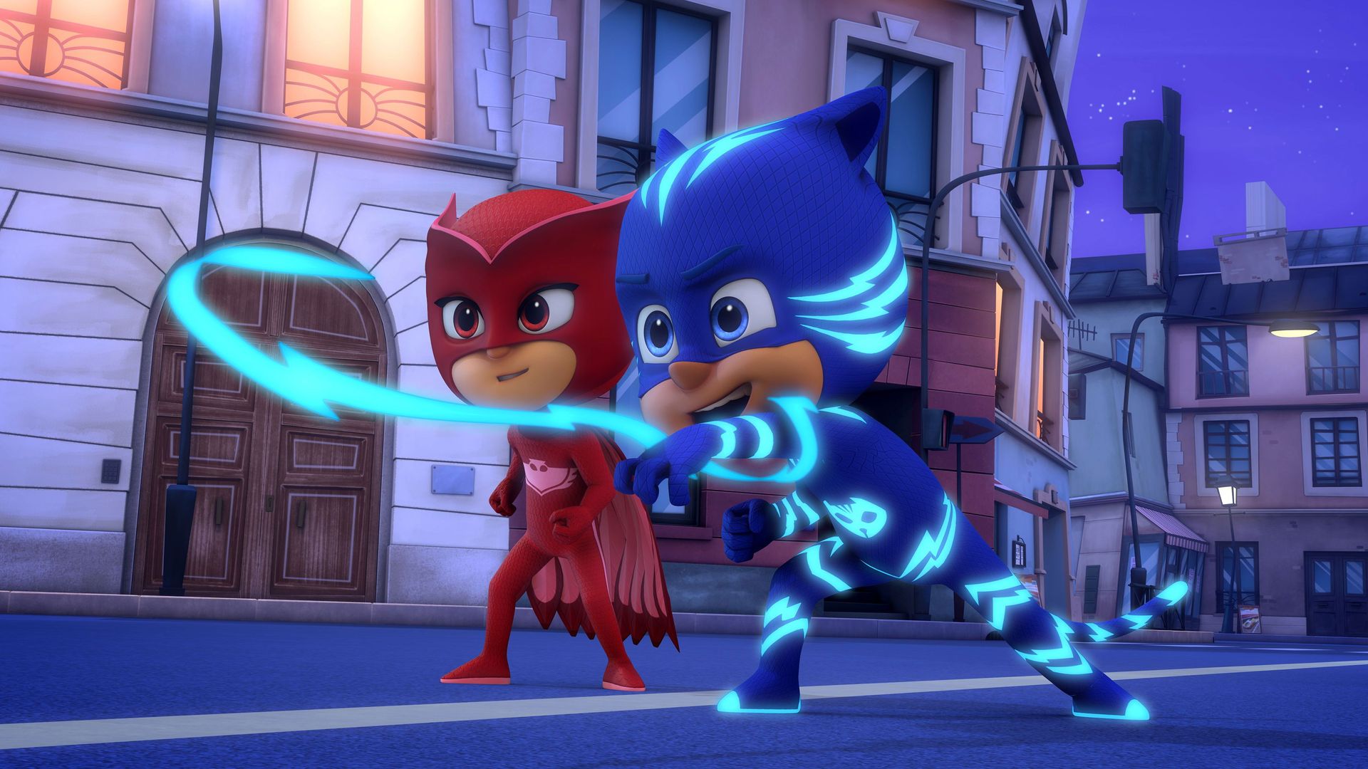 PJ Masks: Power Heroes background