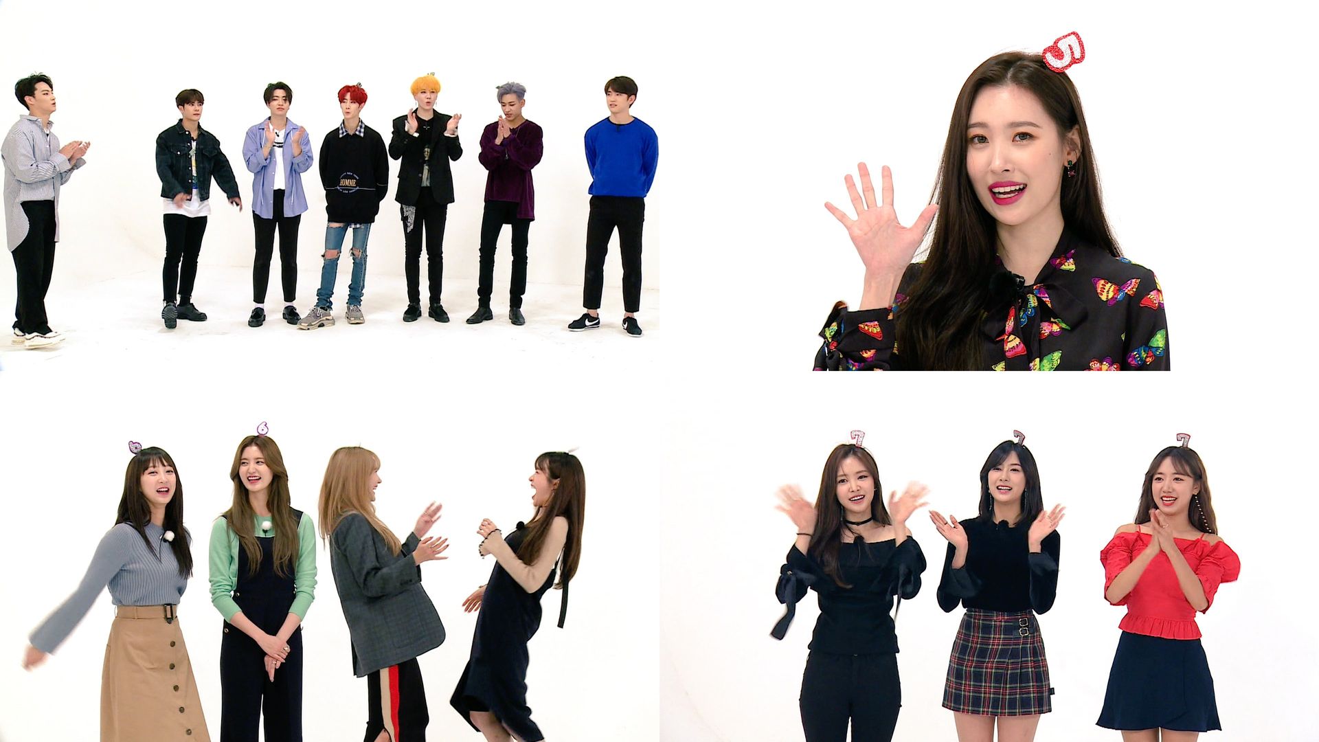 Weekly Idol background