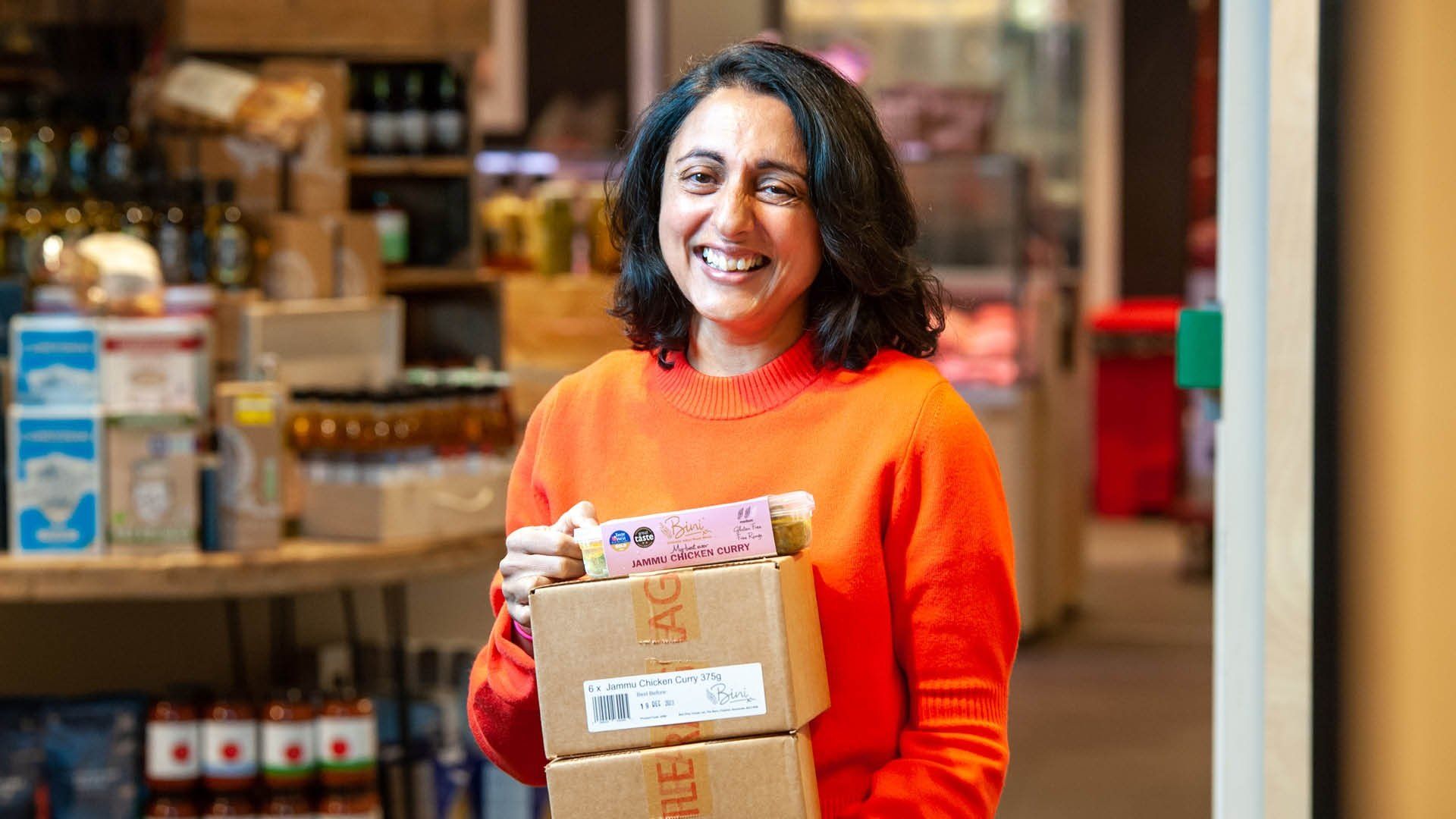 A Cotswold Farm Shop background