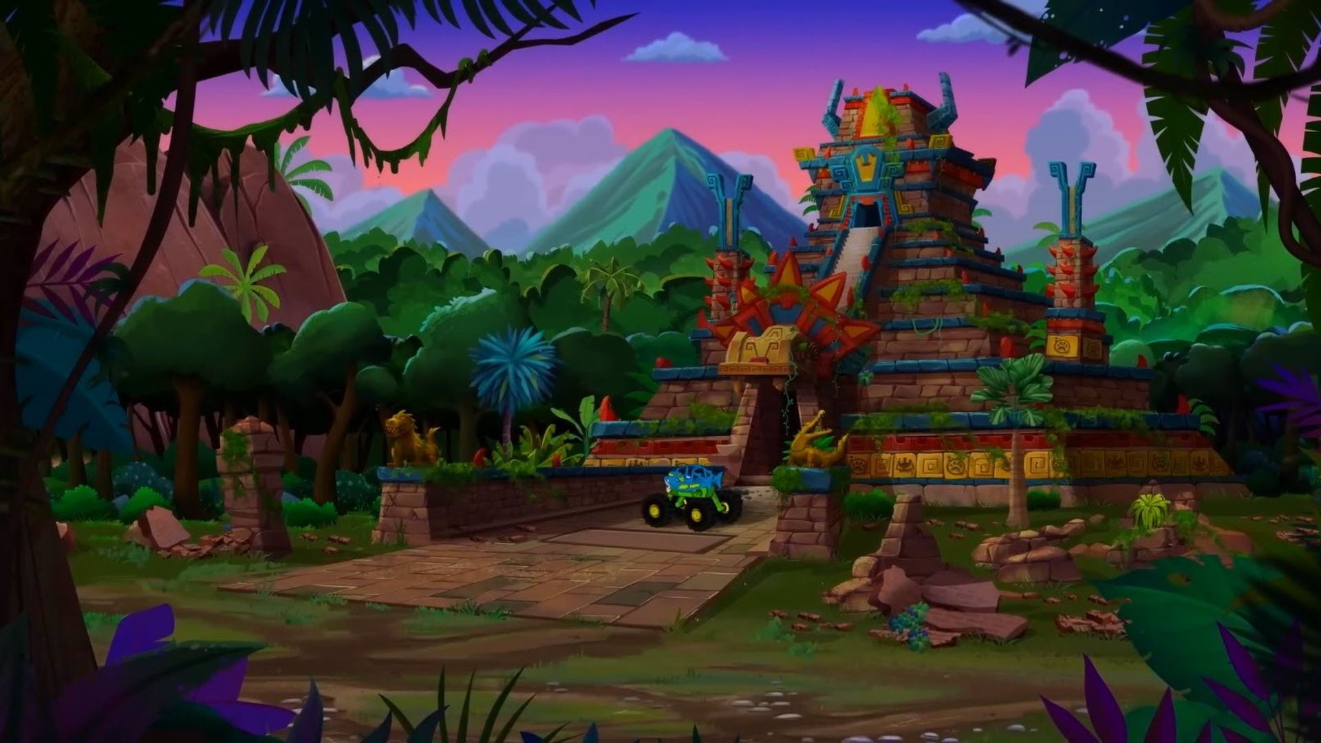 Heroes of Goo Jit Zu background