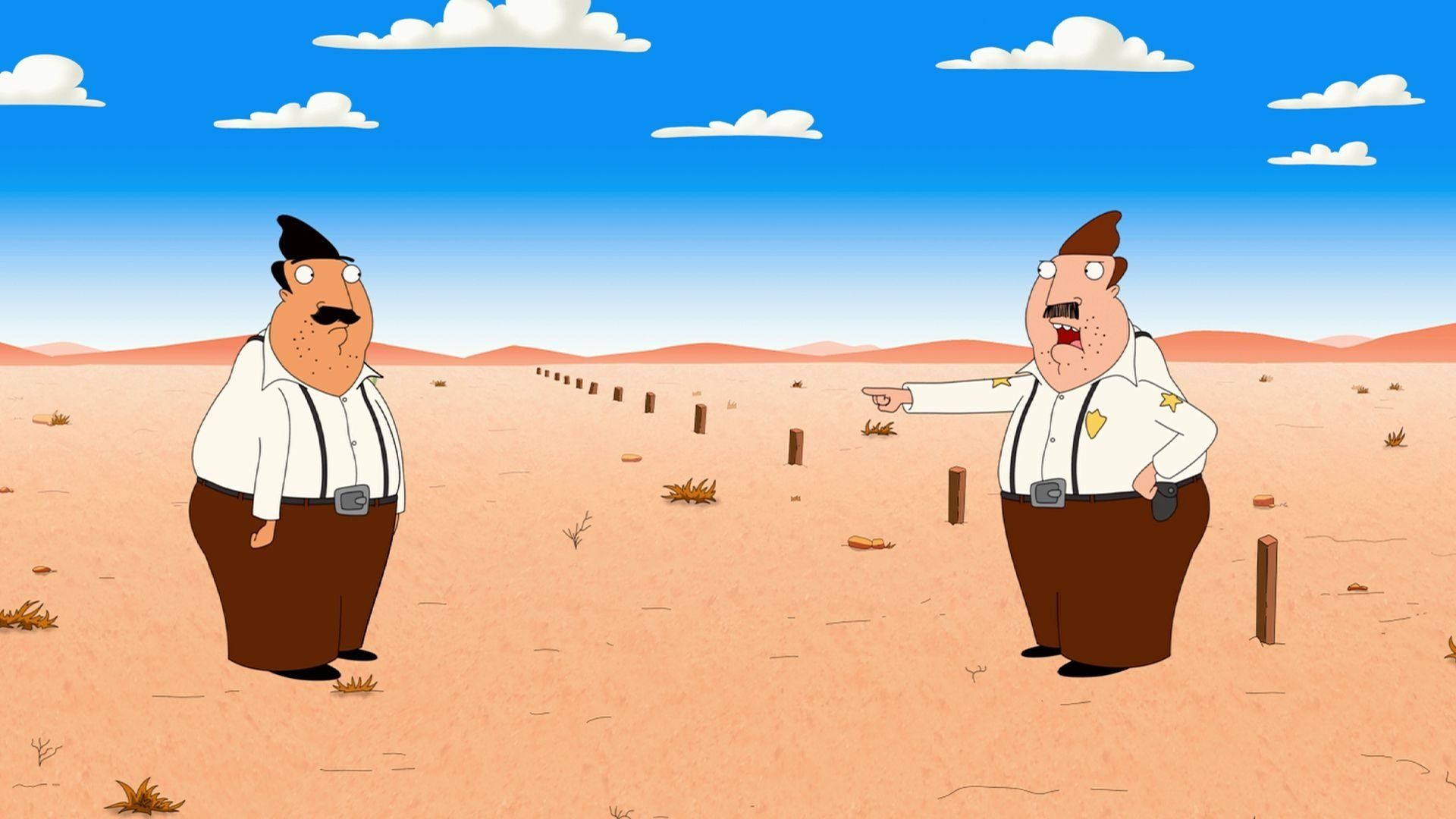 Bordertown background