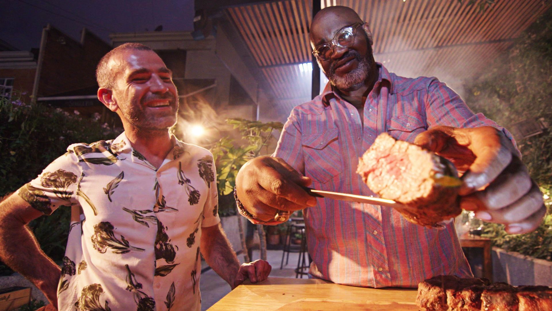 World of Flavor with Big Moe Cason background