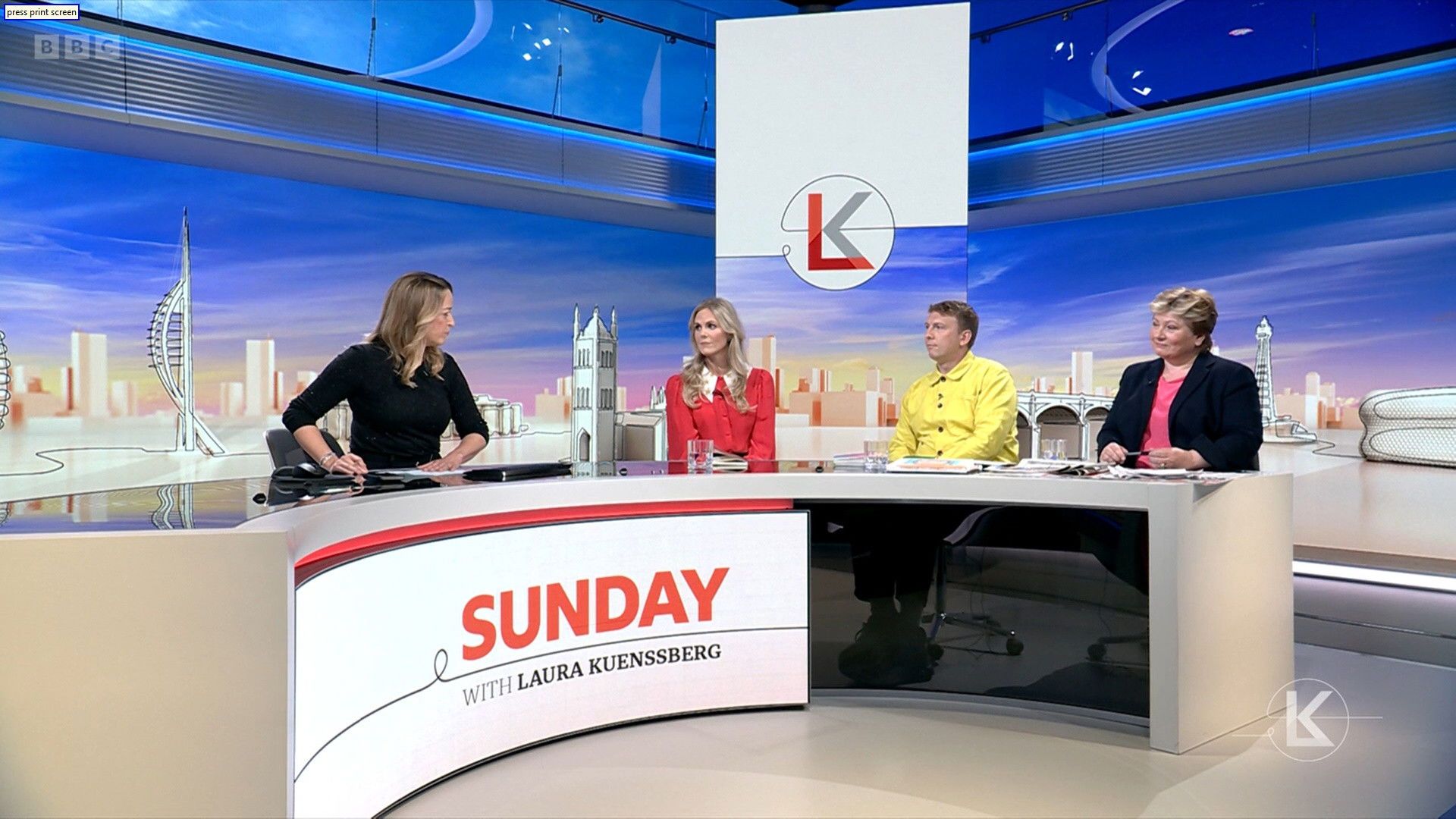 Sunday with Laura Kuenssberg background
