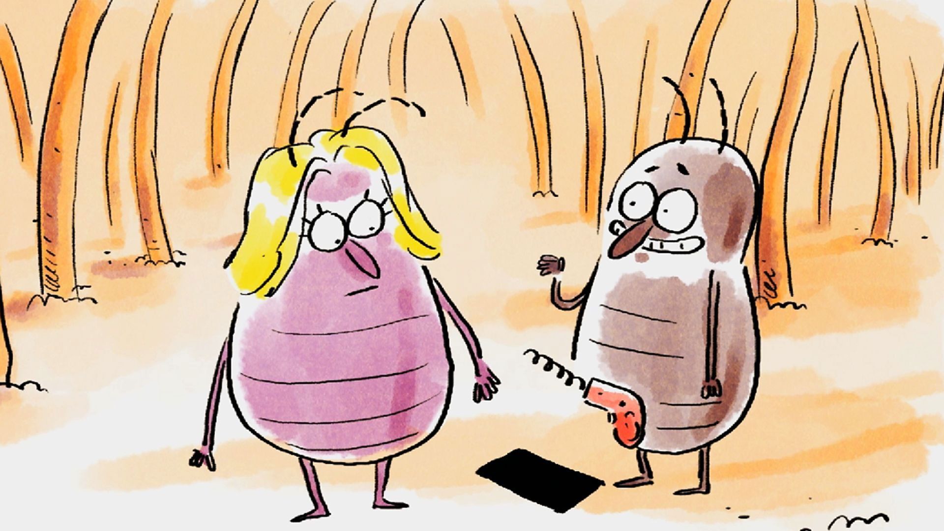 Tu mourras moins bête background