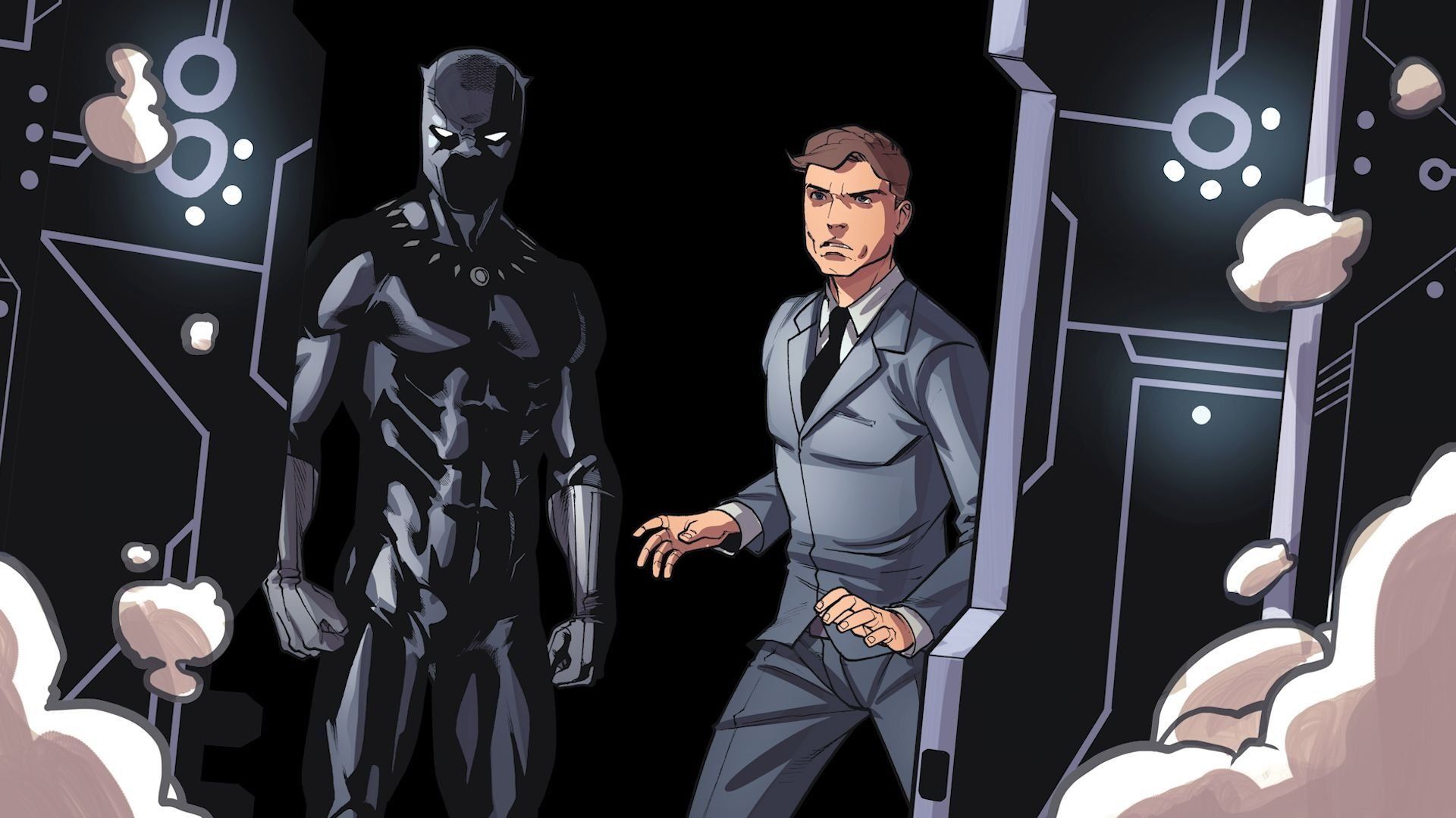 Marvel Video Comics background