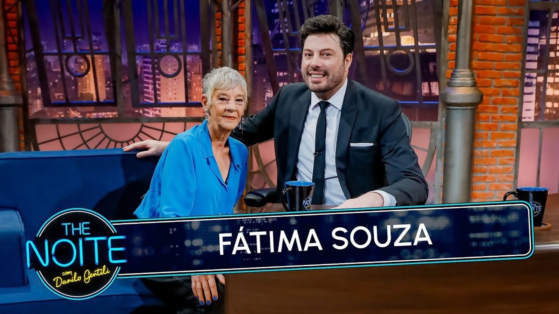 The Noite com Danilo Gentili background