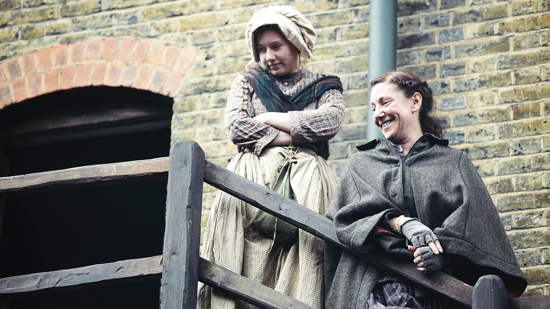 Victorian Slum House background