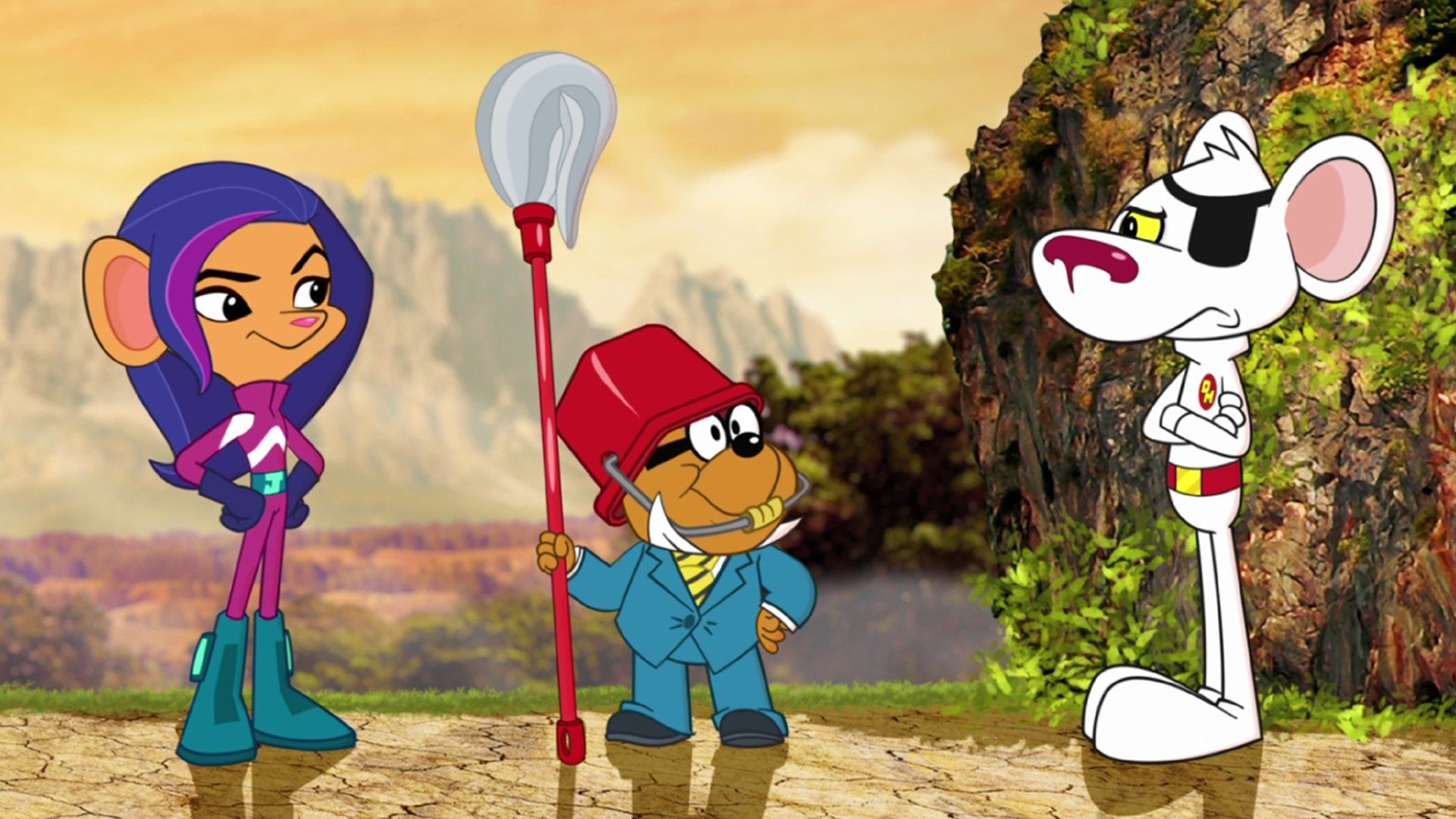 Danger Mouse background