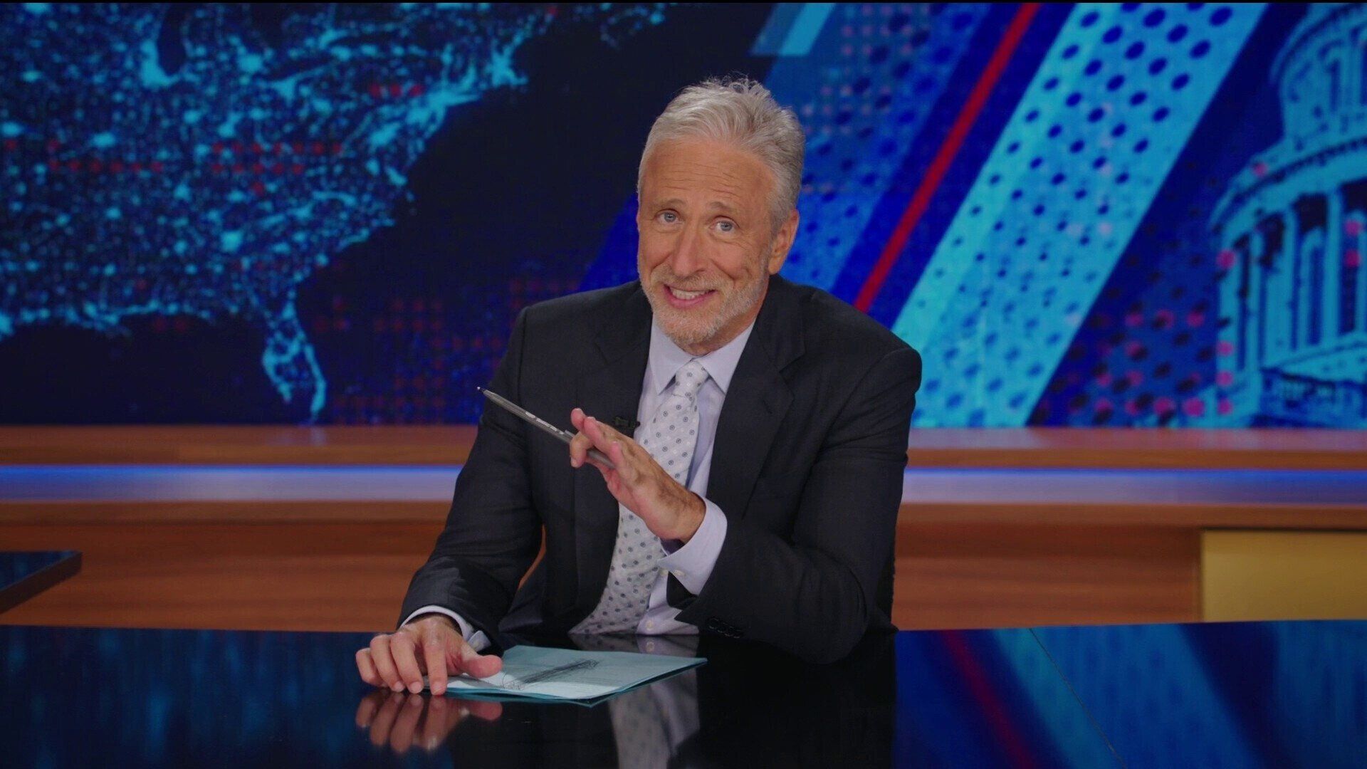 The Daily Show background