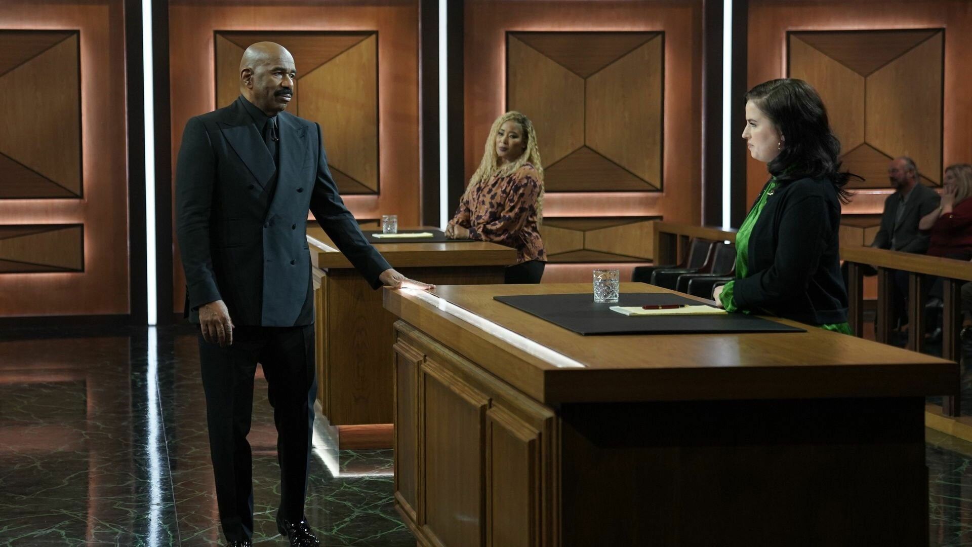 Judge Steve Harvey background