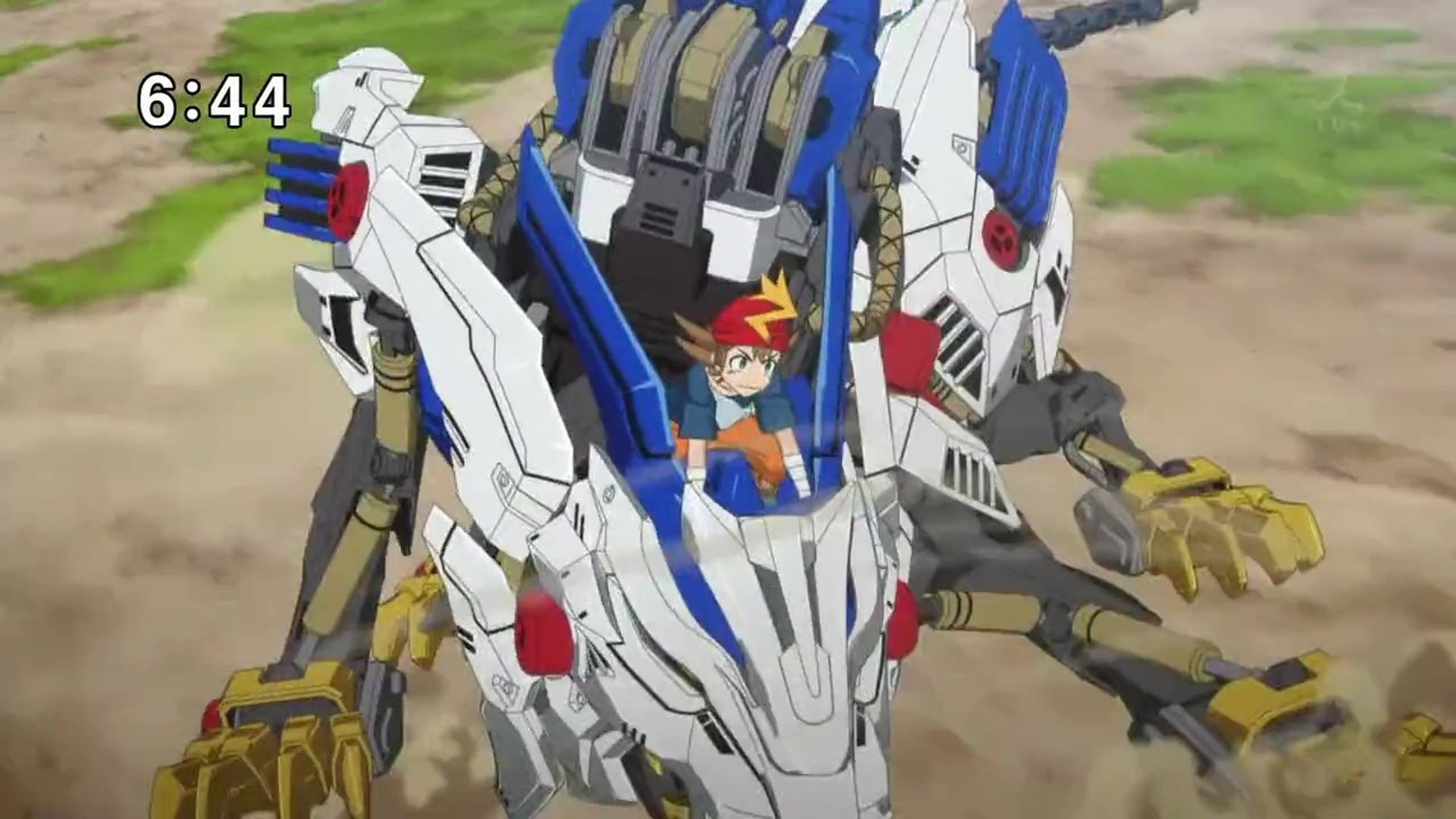 Zoids Wild background