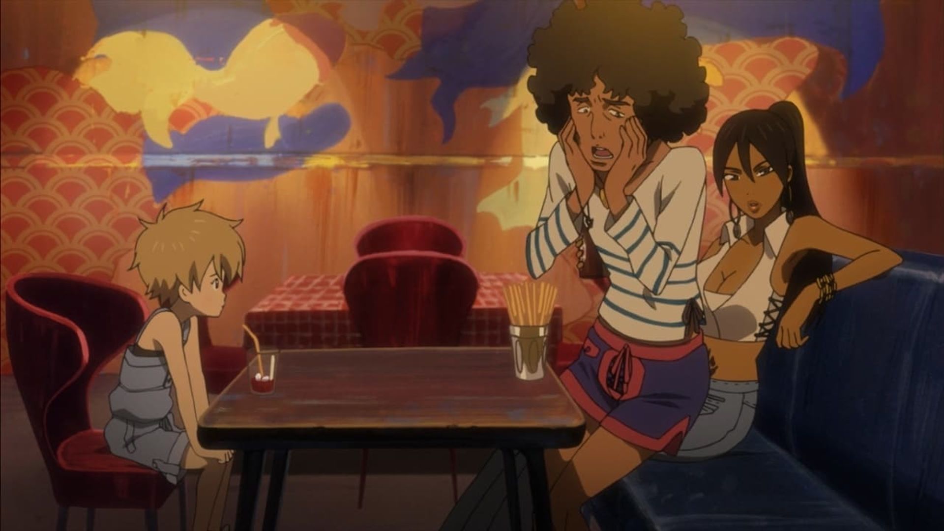 Michiko to Hatchin background