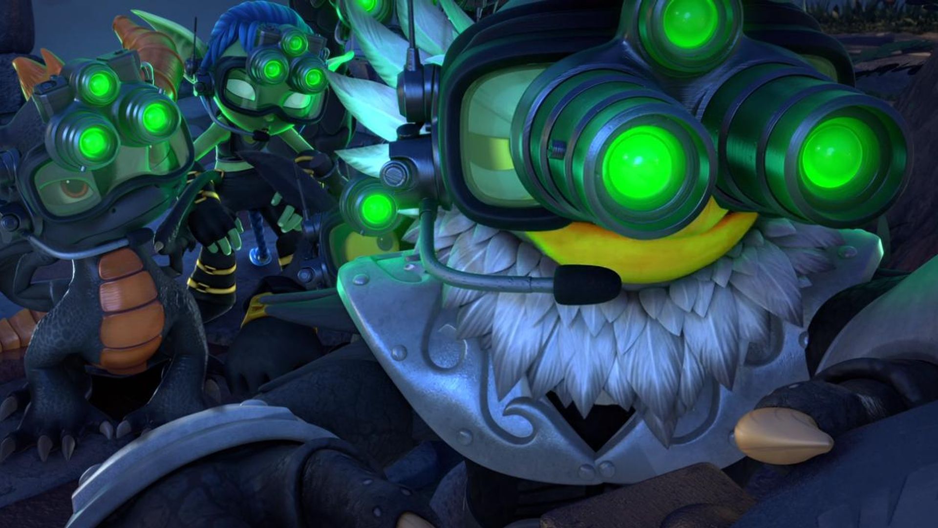 Skylanders Academy background