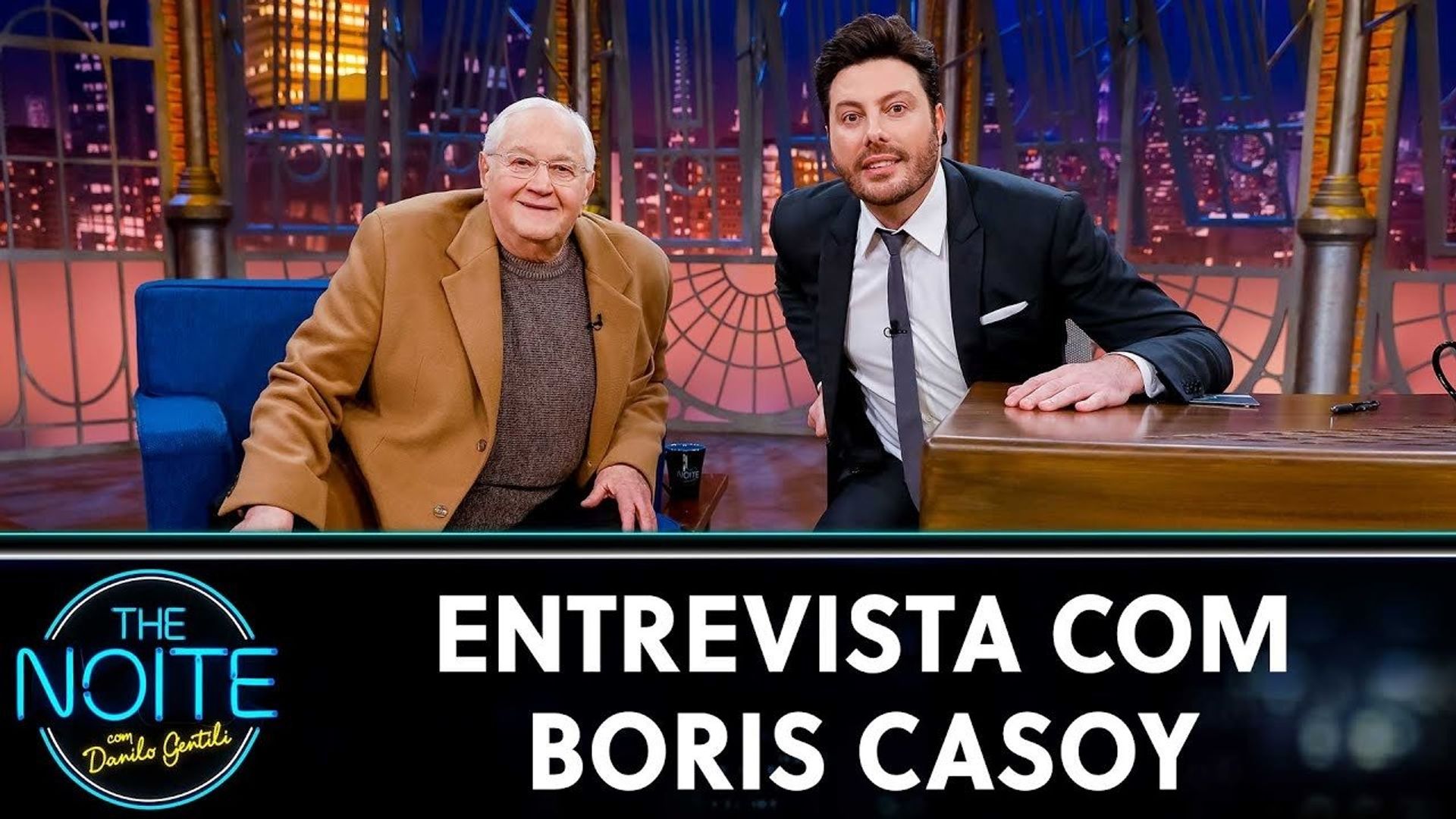 The Noite com Danilo Gentili background
