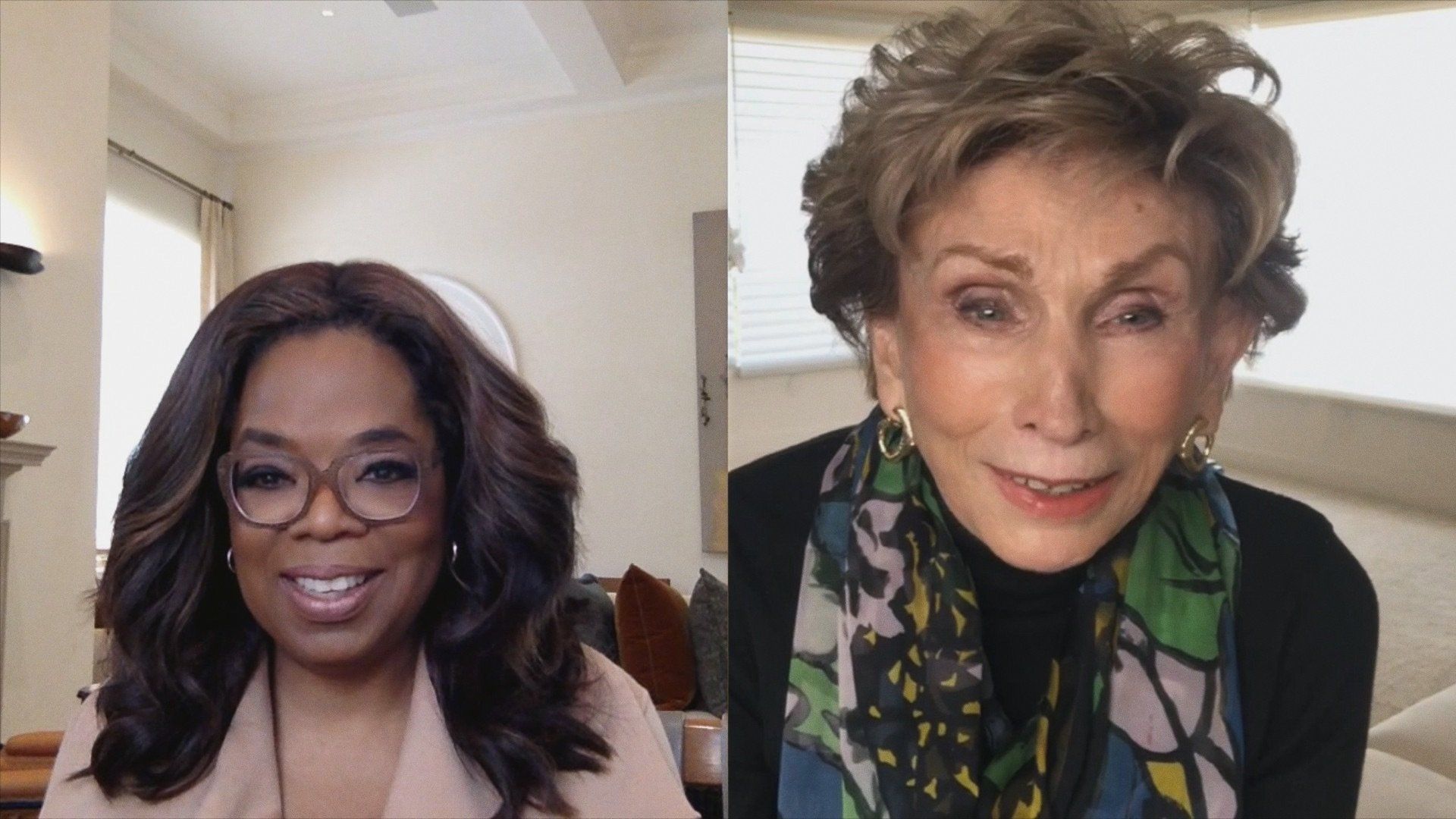 Oprah Talks COVID-19 background
