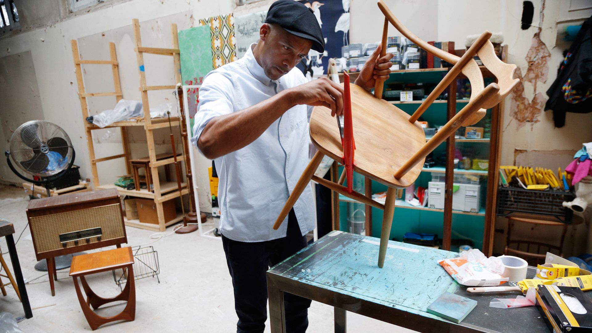 Money for Nothing background