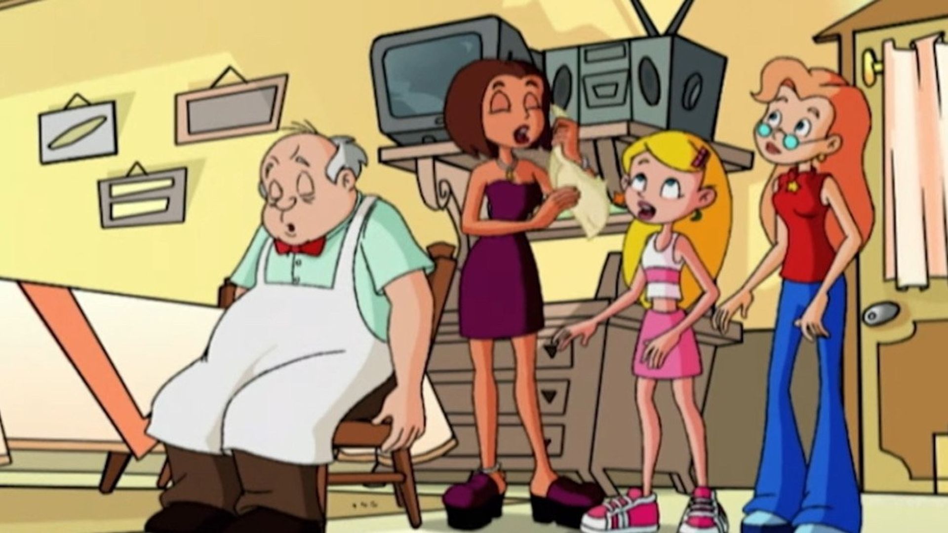 Sabrina: The Animated Series background
