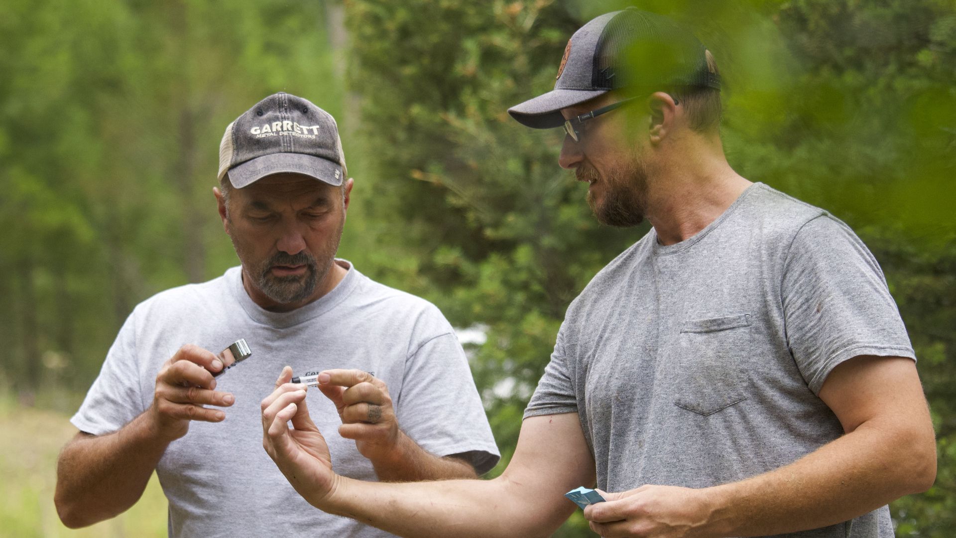 America's Backyard Gold background