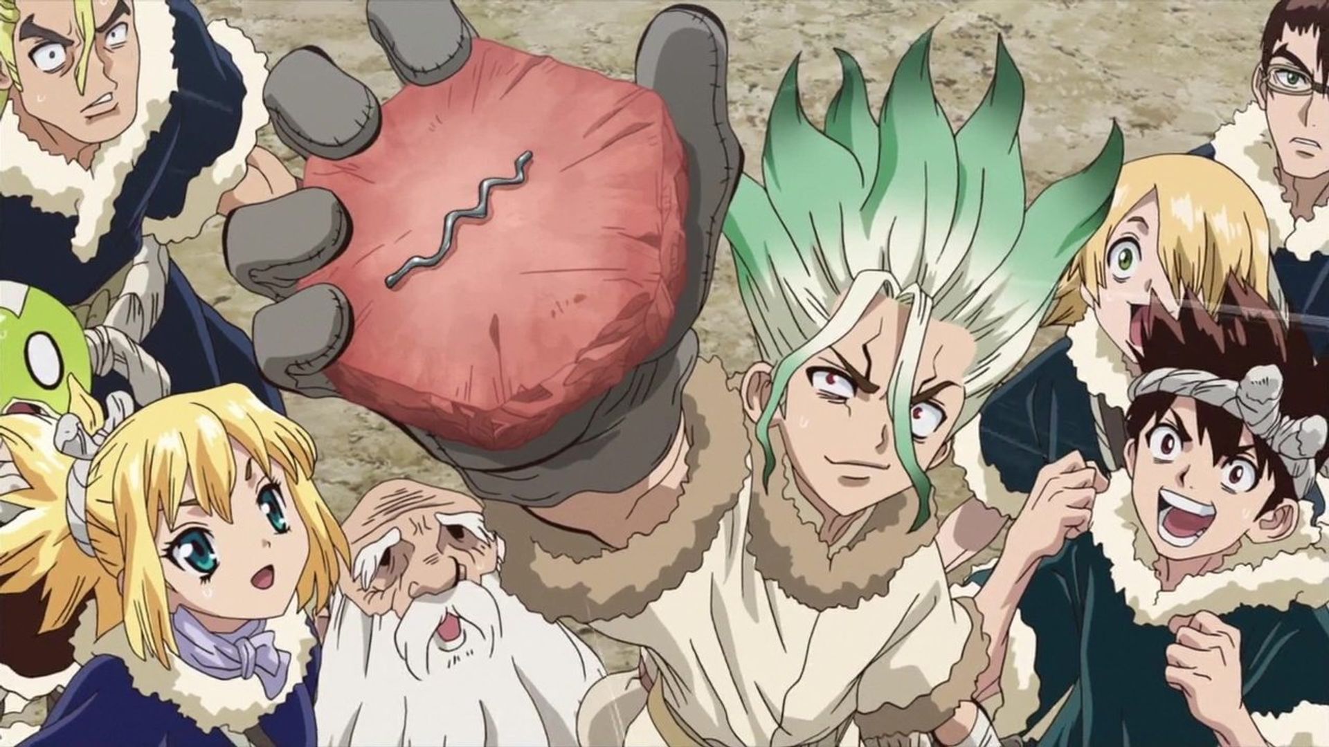 Dr. Stone background
