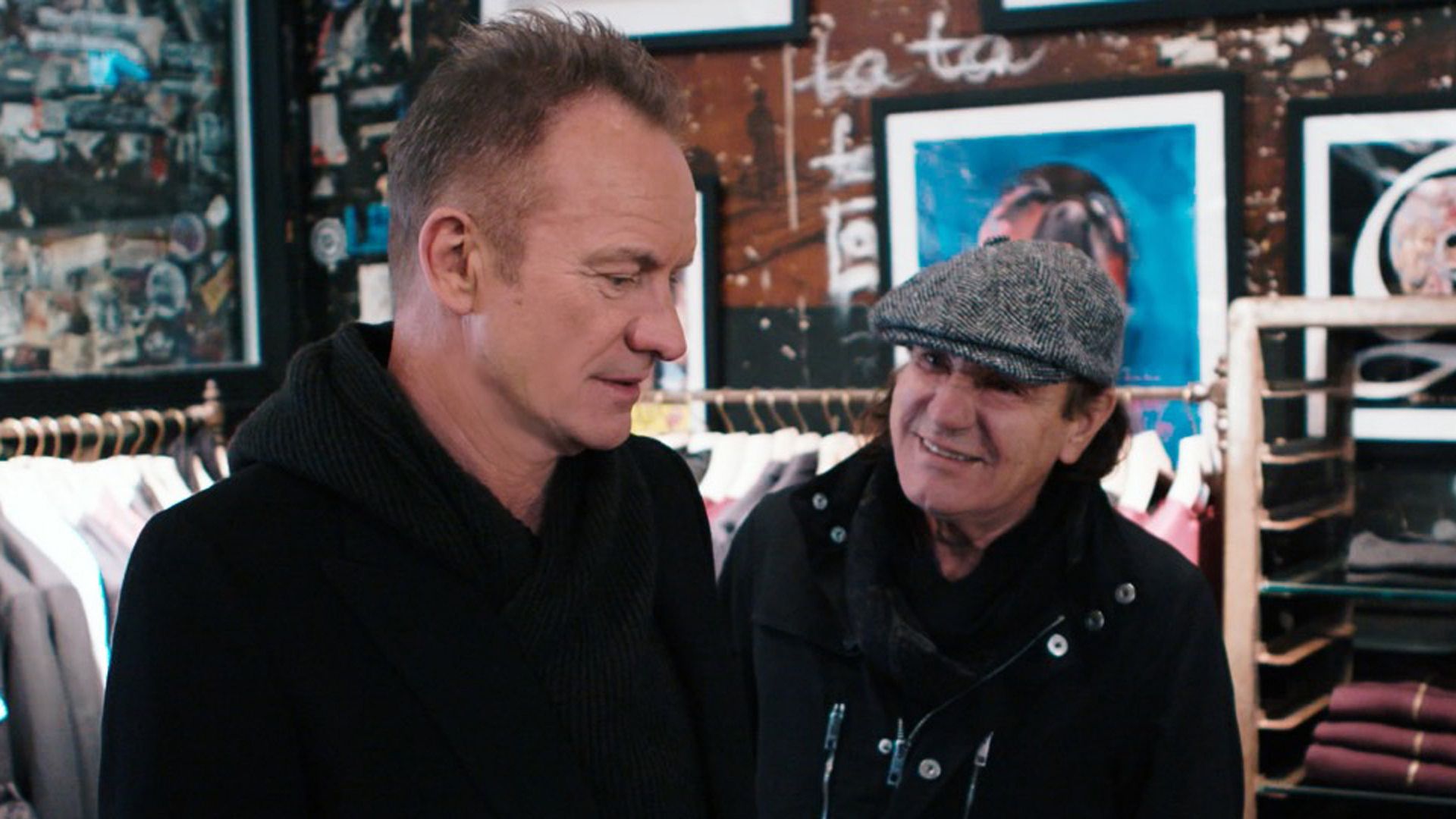 Brian Johnson: A Life on the Road background